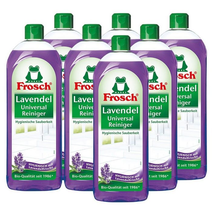 FROSCH 7x Frosch Lavendel Universal-Reiniger 750 ml Allzweckreiniger