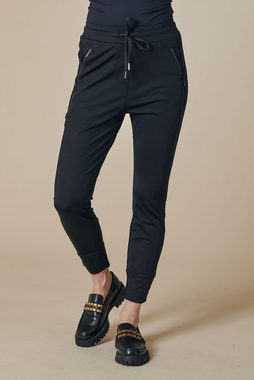 Zhrill Chinos Jogger Pants FABIA Black (0-tlg) angenehmer Tragekomfort