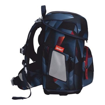 Scout Schulranzen Neo LED (8-tlg), Polyester