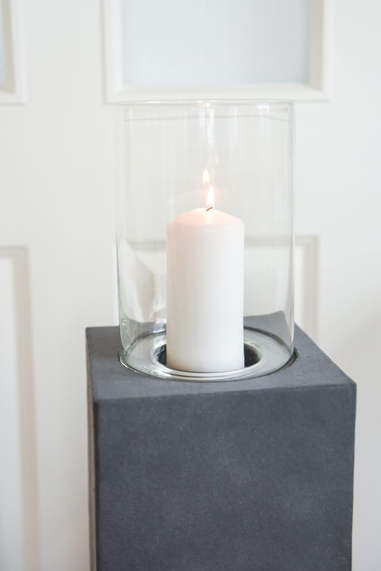 VIVANNO Bodenwindlicht Fiberzement LUMIRA Rechteckig - Grau Fiberzement (1 günstig online kaufen