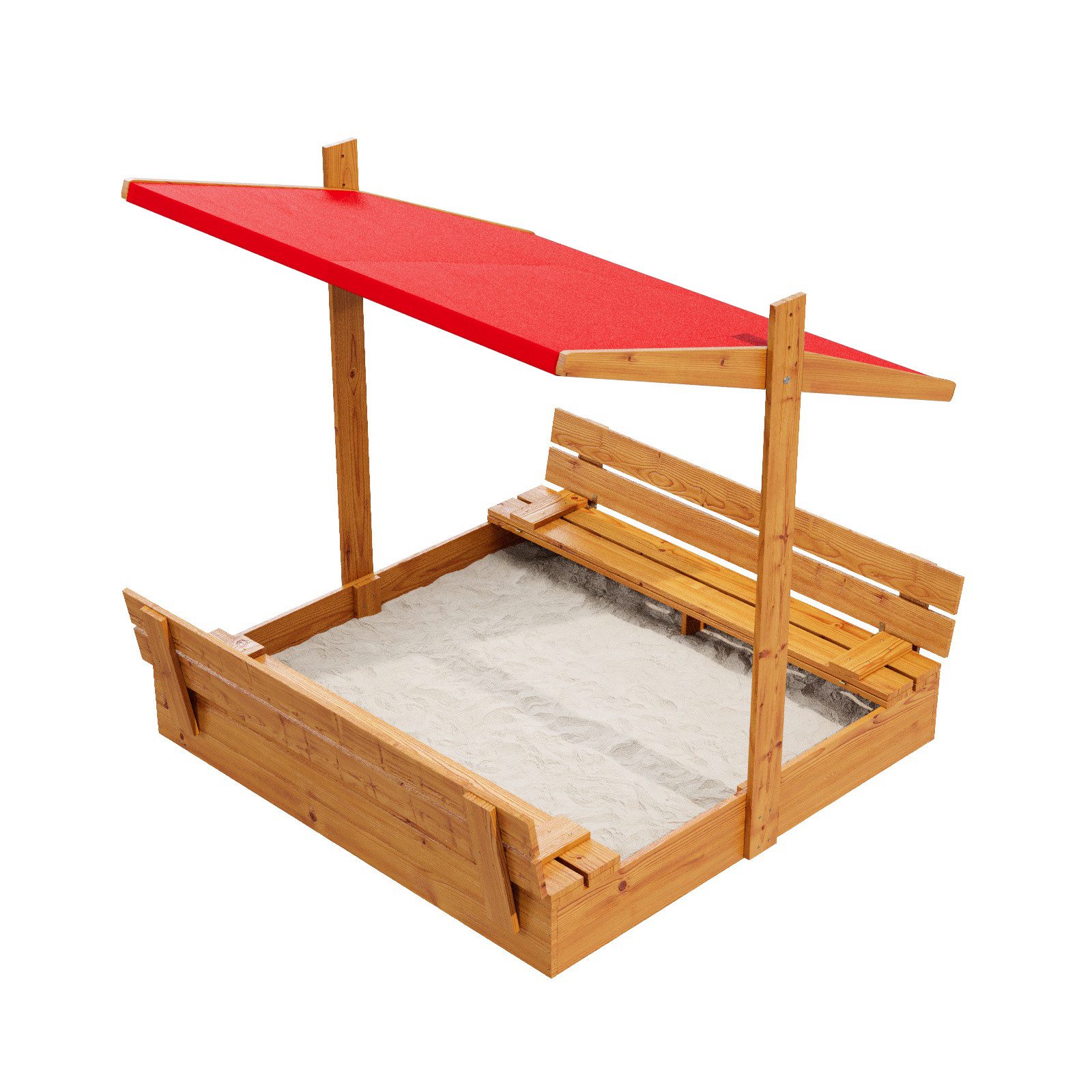 QLS Sandkasten 150cm mit Dach & günstig online kaufen