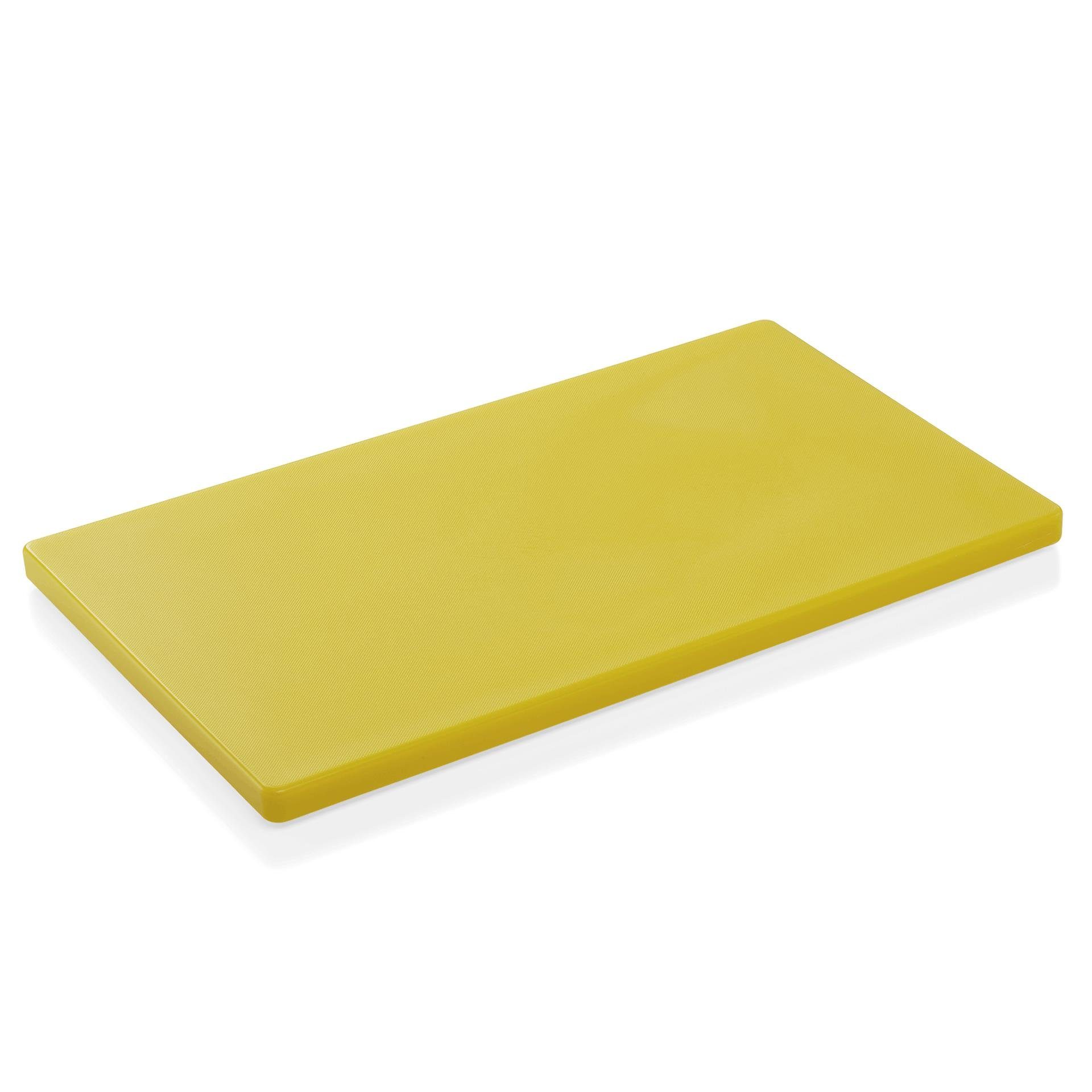 Gastro 30 gelb, geeignet Gastronomie HACCP Kunststoff, 2 x (1-St), Schneidebrett Pads, Spirit 50 x Schneidebrett cm, Anti-Rutsch mit