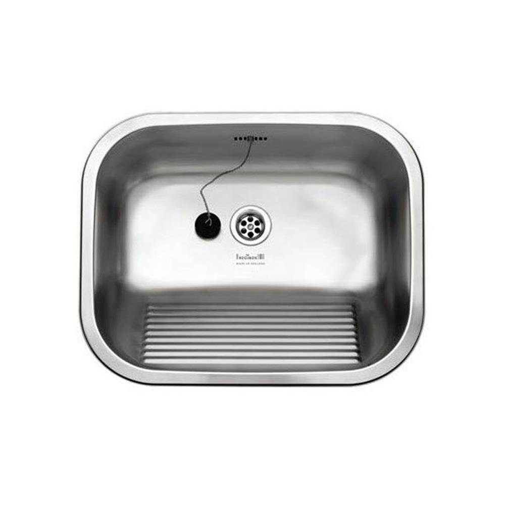 REGINOX Edelstahlspüle Wandspüle / Wandbecken Ottawa OSP, Wandmontage, Edelstahl, 55/45 cm