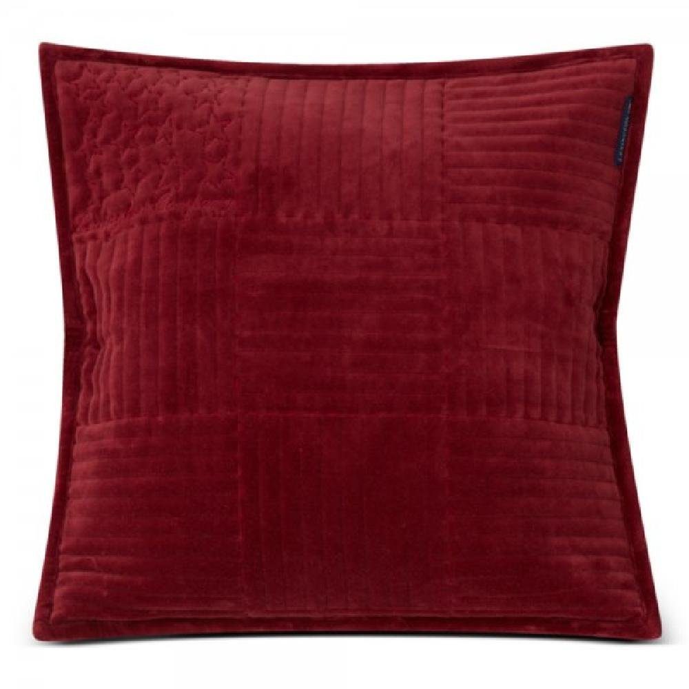 Kissenhülle LEXINGTON Подушкиhülle Quiltet Cotton Velvet Star Red (50x50), Lexington