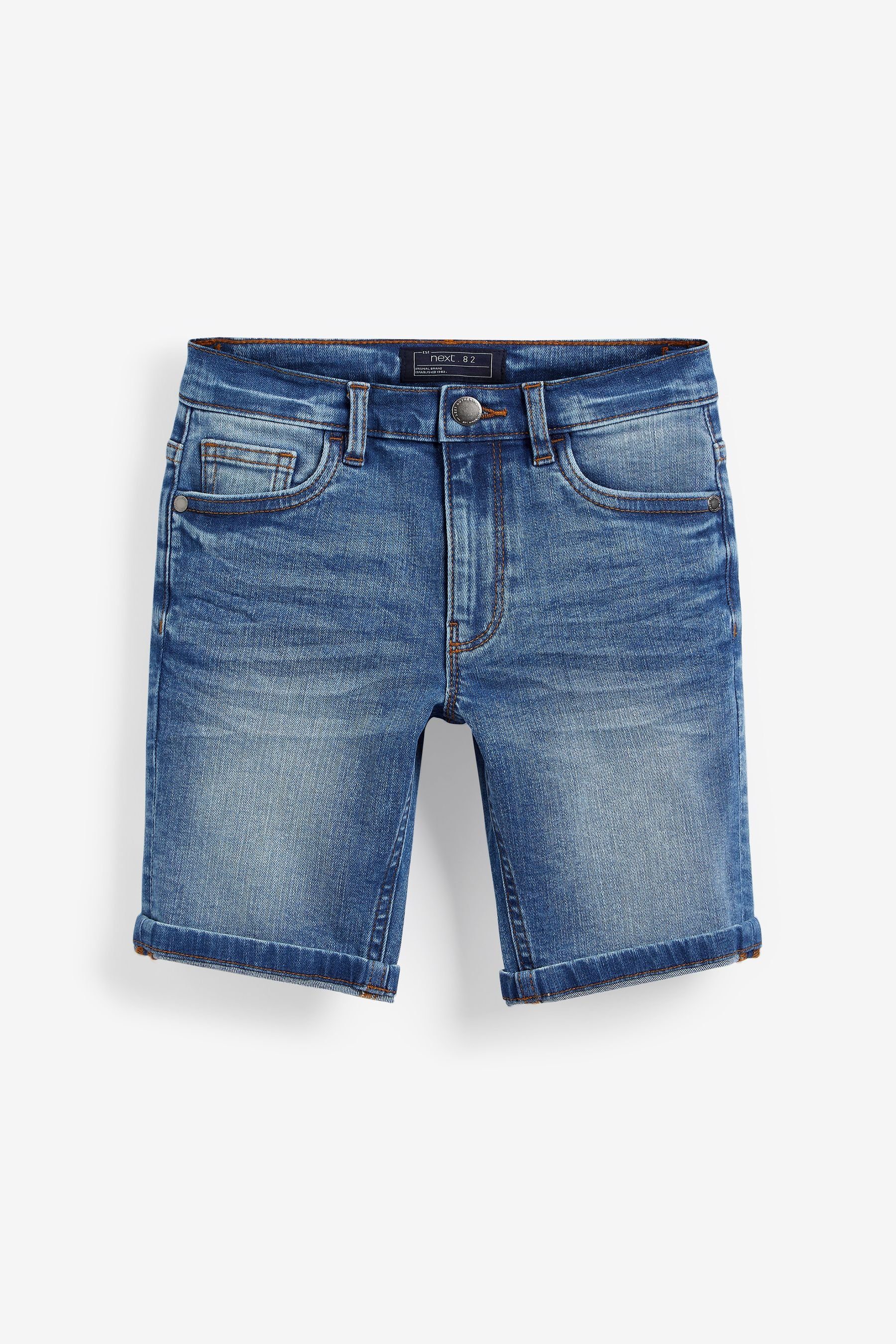 Blue Next (2-tlg) Jeansshorts Denim-Shorts, 2er-Pack