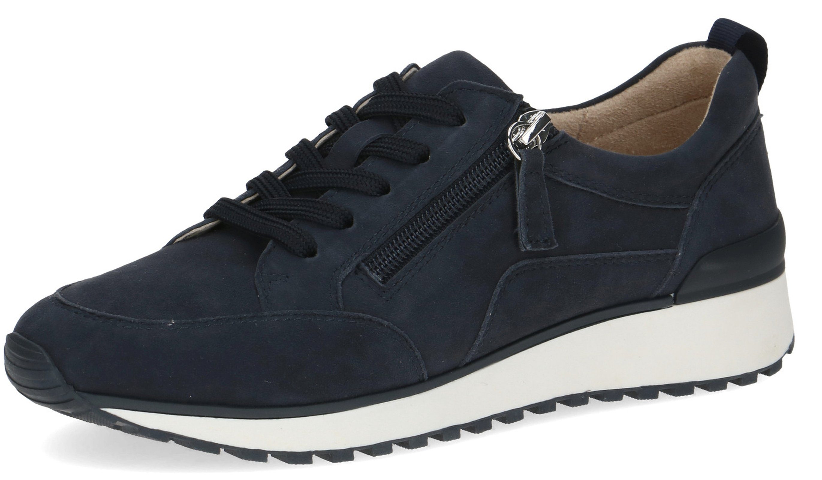 Caprice 9-23702-42 857 Ocean Suede Sneaker