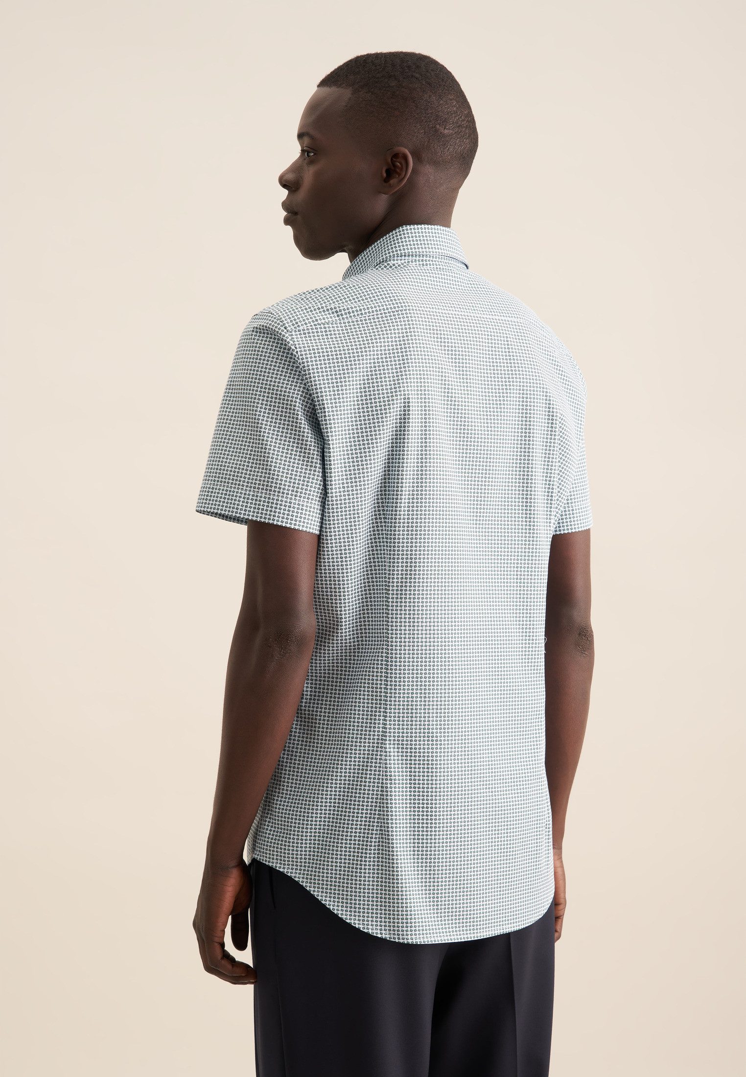 seidensticker Businesshemd Slim Slim Kurzarm Button-Down-Kragen günstig online kaufen