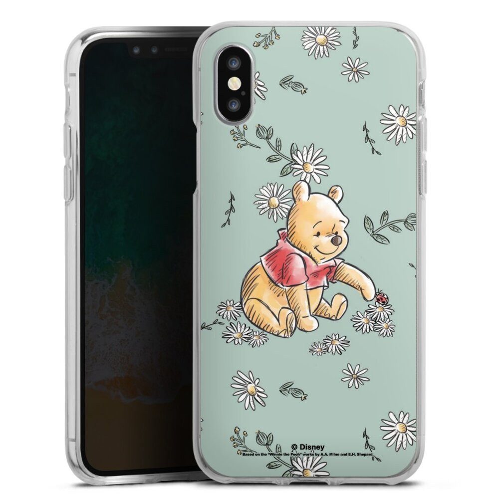 DeinDesign Handyhülle Winnie Puuh Disney Offizielles Lizenzprodukt Daisy and Bug Love, Apple iPhone Xs Silikon Hülle Bumper Case Handy Schutzhülle