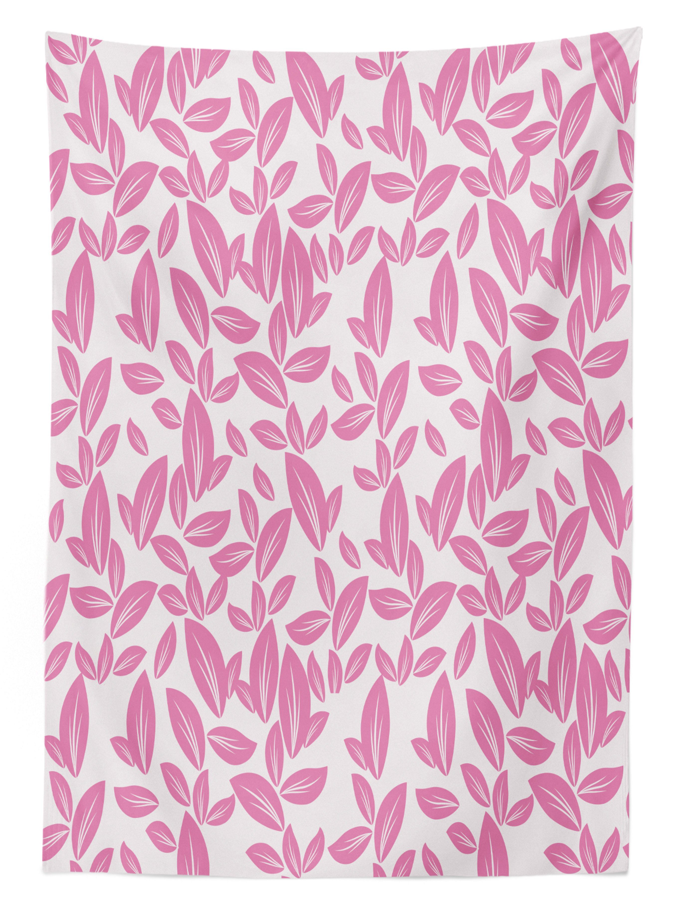Waschbar Farbfest den Klare Farben, Pink Tischdecke Petals Big Blume Für Bereich Abakuhaus Außen geeignet