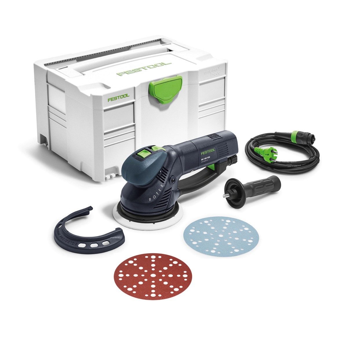 FESTOOL Exzenterschleifer RO 150 FEQ-Plus ROTEX Getriebe Exzenterschleifer 720W 5mm Hub