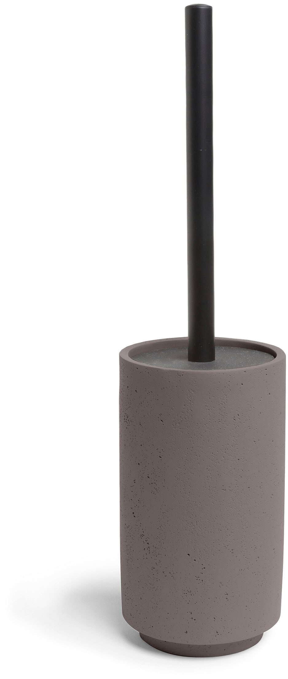 Möve WC-Garnitur Toilettenbürste Solid, Zement günstig online kaufen