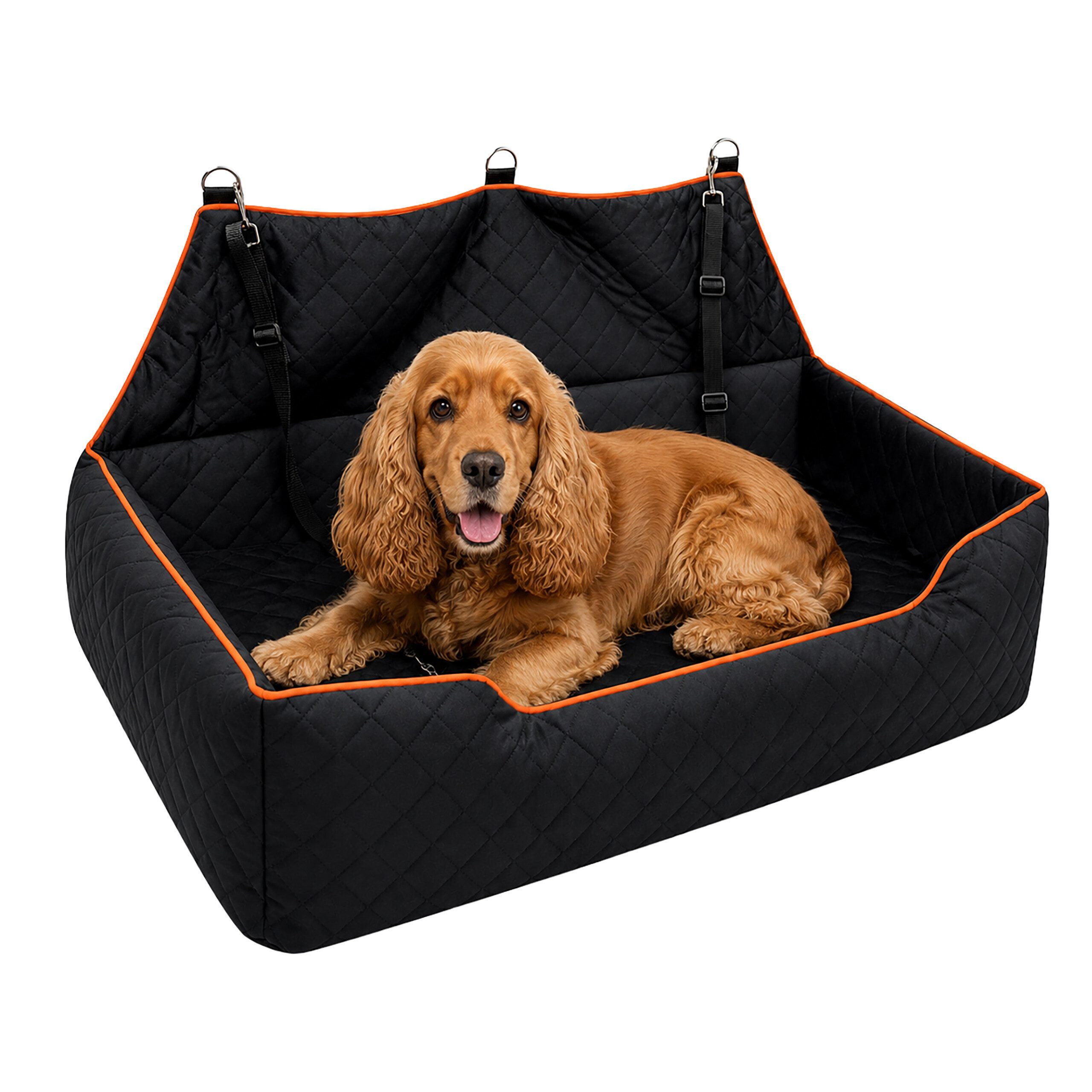 relaxdays Autositzbezug XXL Hundeautositz Rückbank & Kofferraum, 1-tlg.