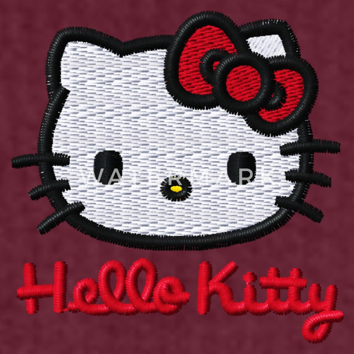Spreadshirt Sweatshirt Hello Kitty Stick Portrait Herren Premium Pullover (1-tlg)
