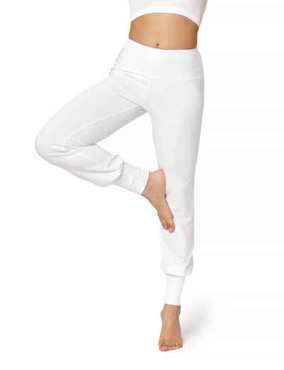 Bellivalini Leggings Yoga Hose Damen Trainingshose BLV50-278 (1-tlg) aus Viskose, elastischer Bund