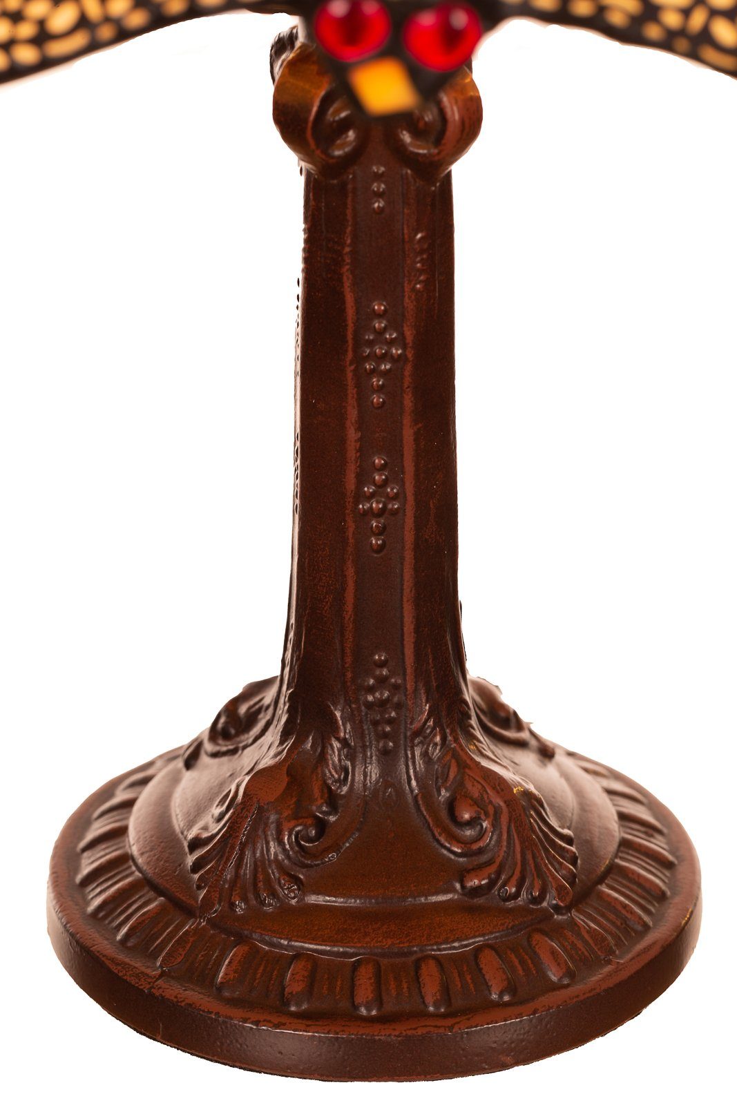 BIRENDY Stehlampe Birendy Tischlampe Tiffany Libelle groß Tiff157 Motiv Lampe