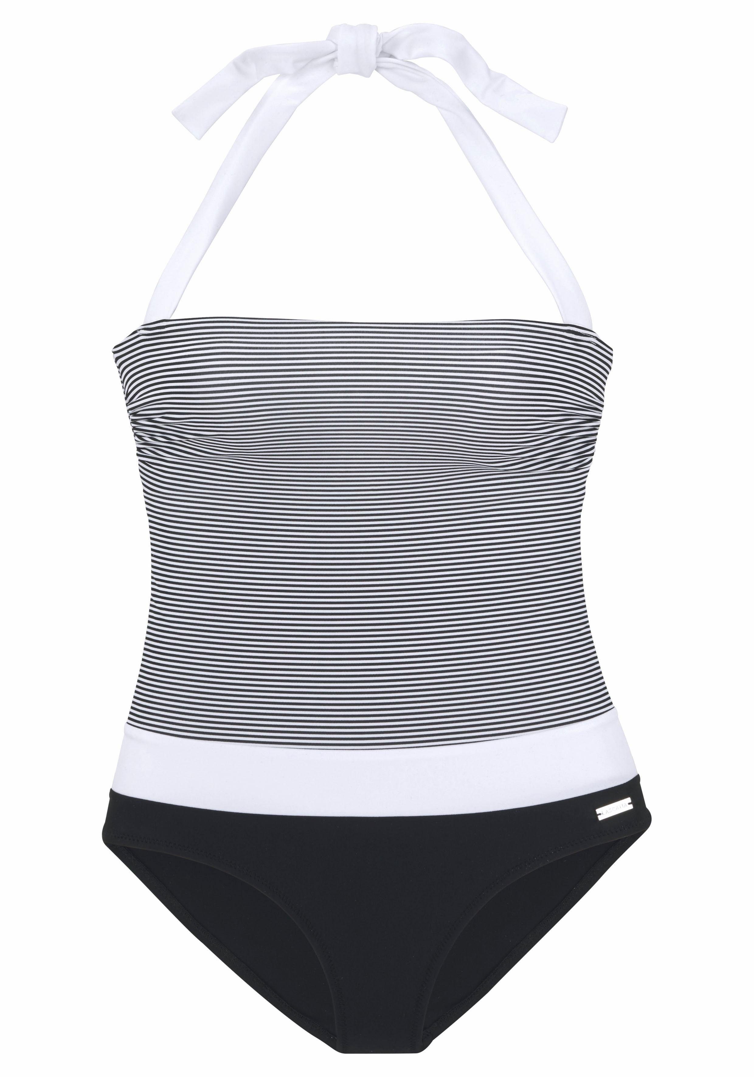 LASCANA Badeanzug mit filigranen Streifen. € 59,99