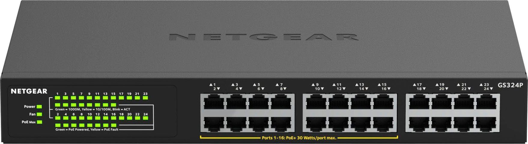 NETGEAR GS324P Netzwerk-Switch