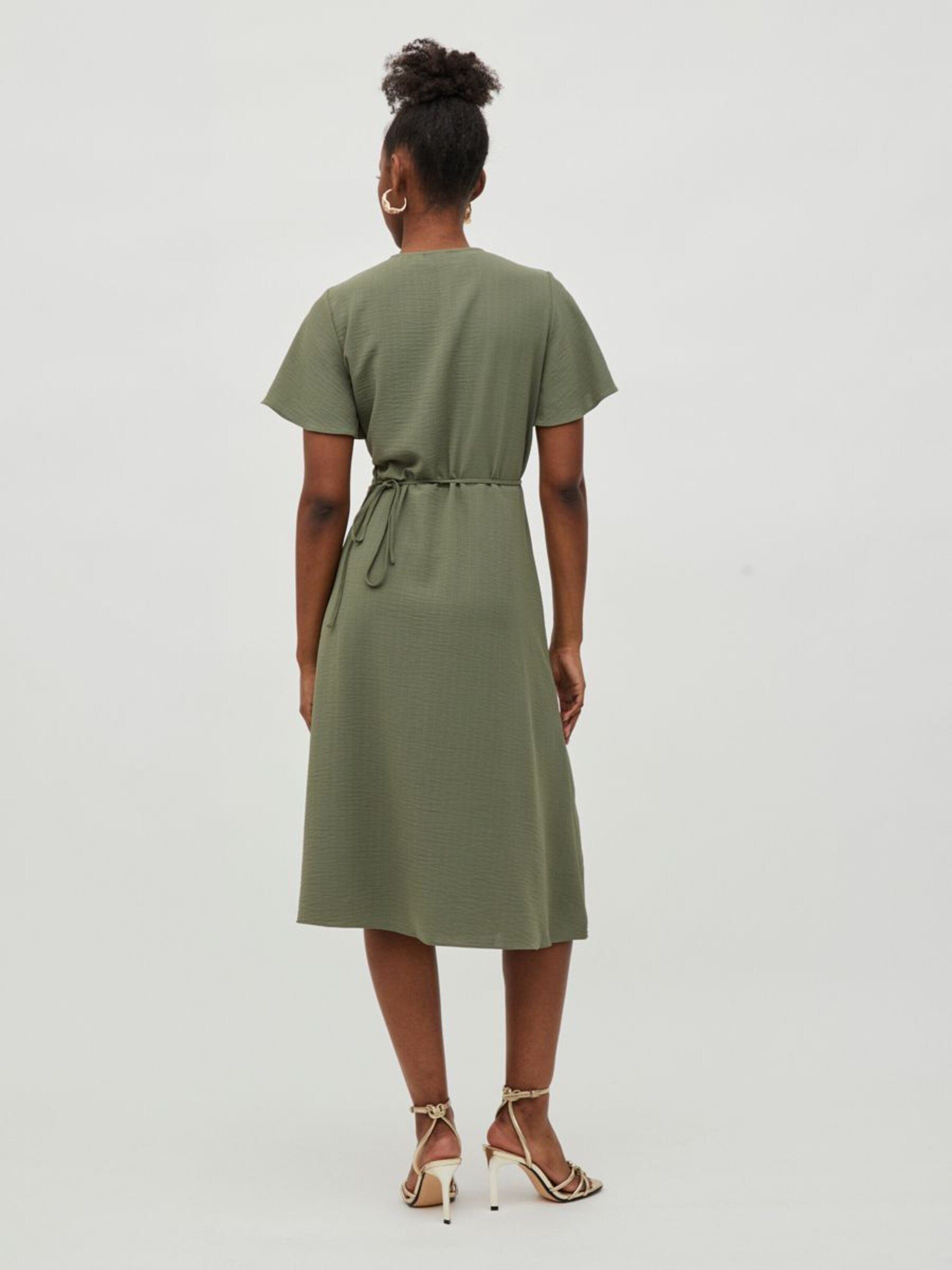 Vila Midikleid VILovie (1-tlg) Wickel-Design
