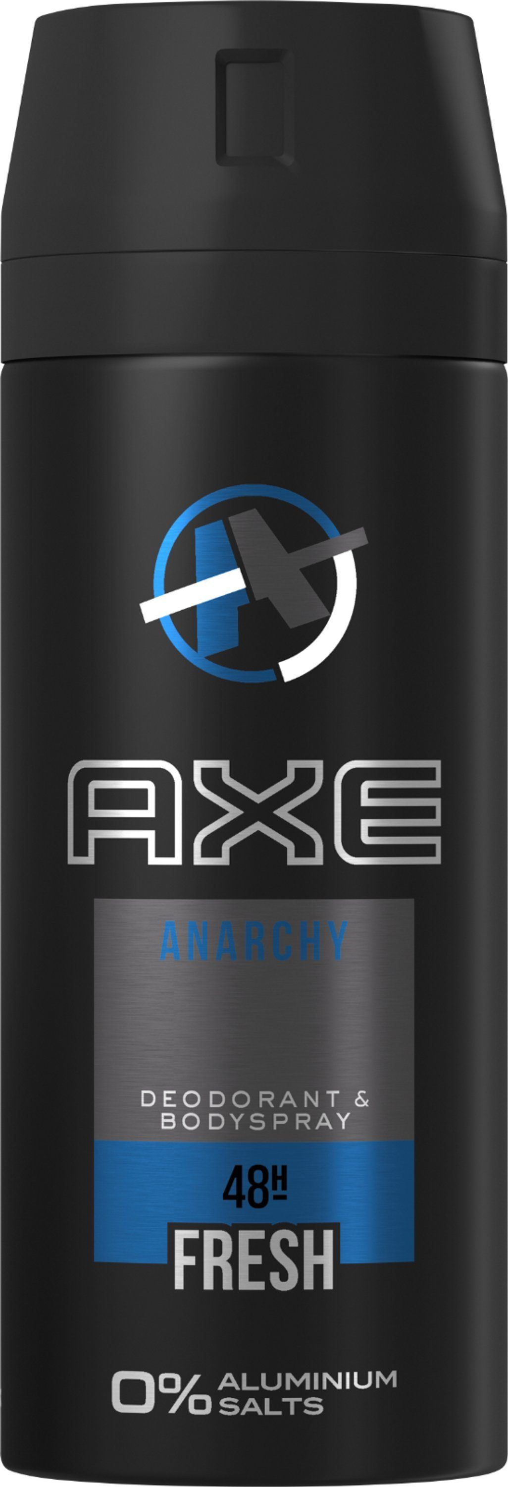 for Deo-Set Him 12x Deodorant Anarchy Bodyspray Aluminiumsalze ohne Deo axe 150ml