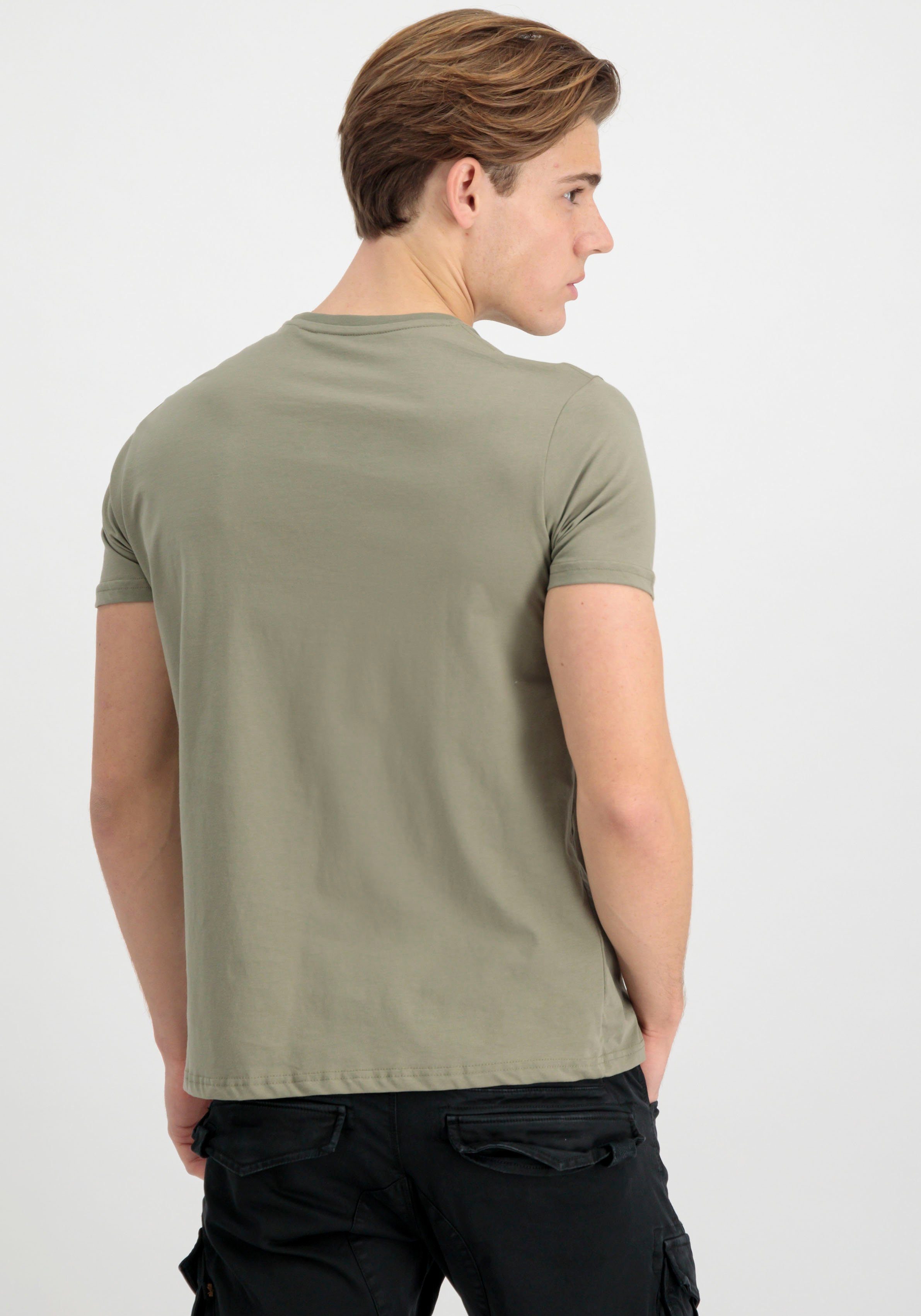 ML Alpha Basic Rundhalsshirt olive T Industries