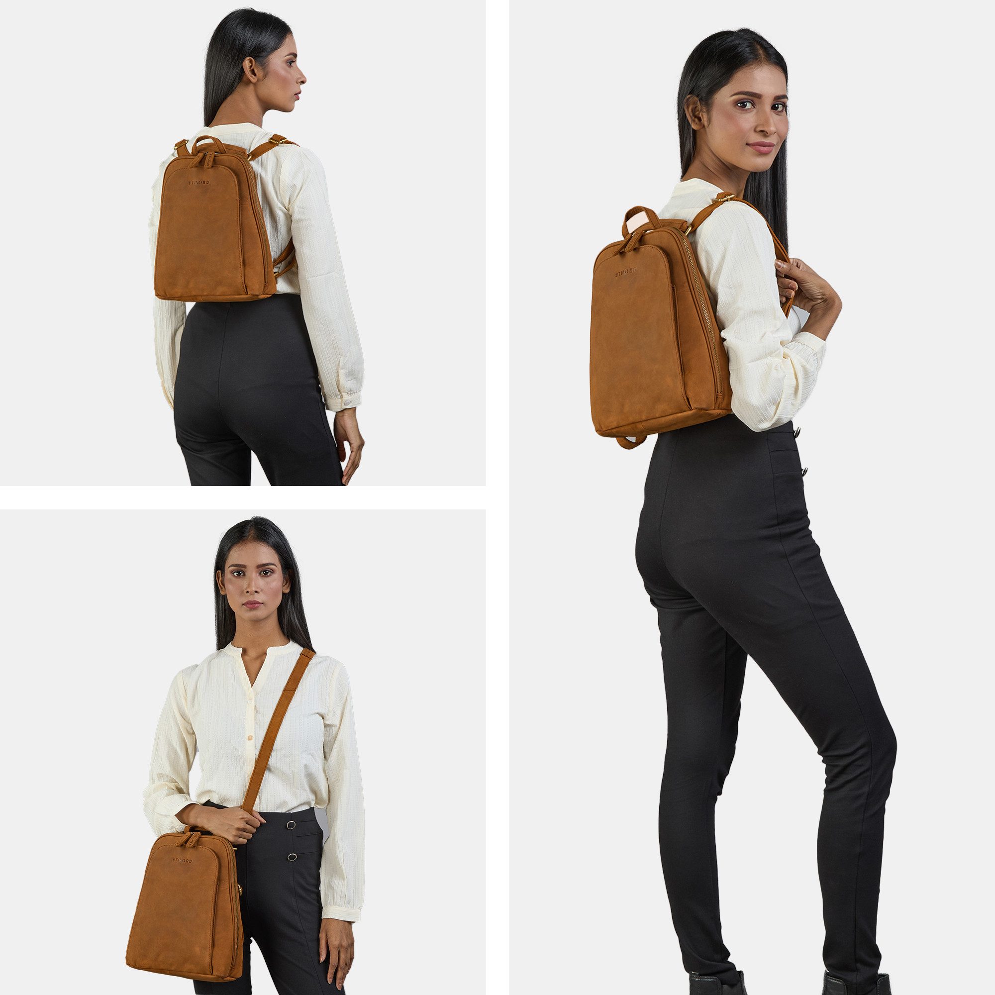 STILORD Cityrucksack "Ophelia" 2-in-1 Rucksack-Tasche Echt günstig online kaufen