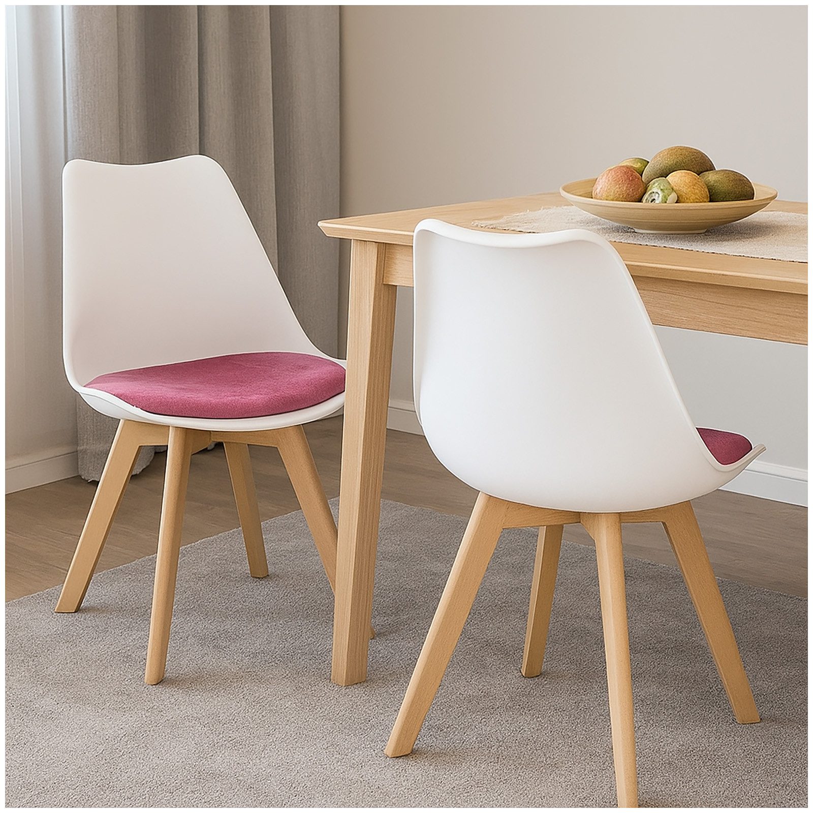 HTI-Living Esszimmerstuhl 2er Set Design-Stühle mit günstig online kaufen