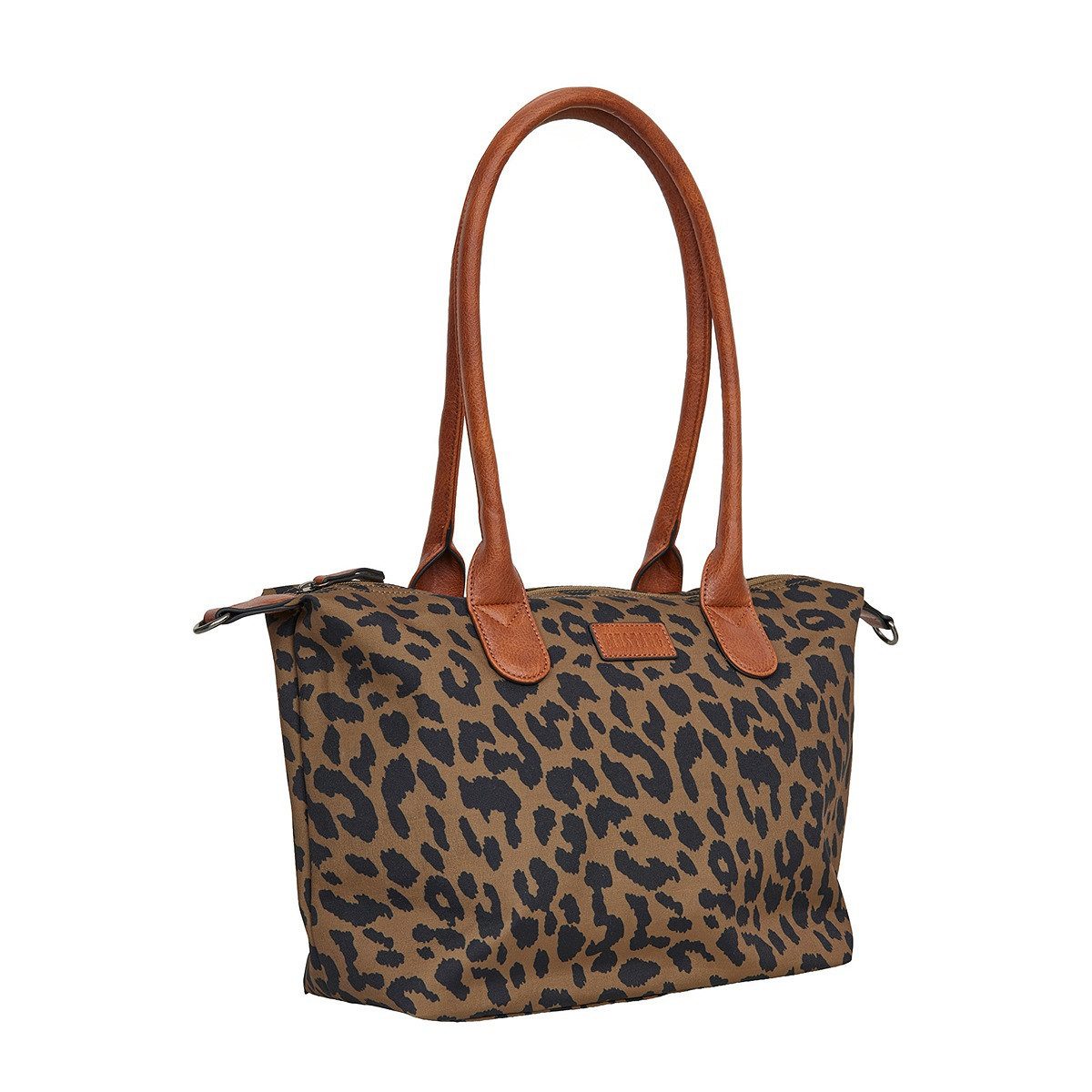 Shopper große Damen Schultertasche Handtasche Umhängetasche Leopard