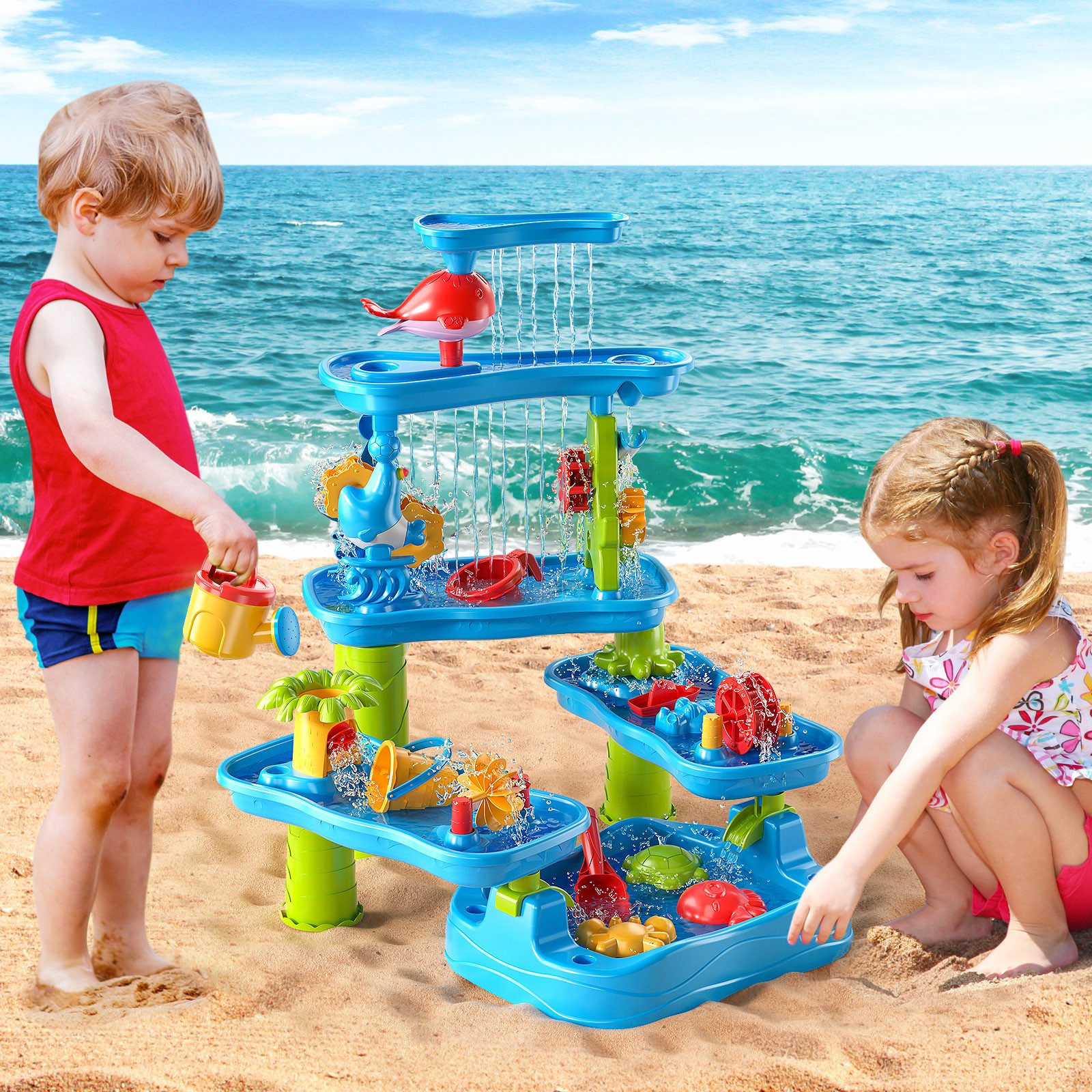 TEMI Spieltisch Wassertisch im Freien Spielzeug günstig online kaufen