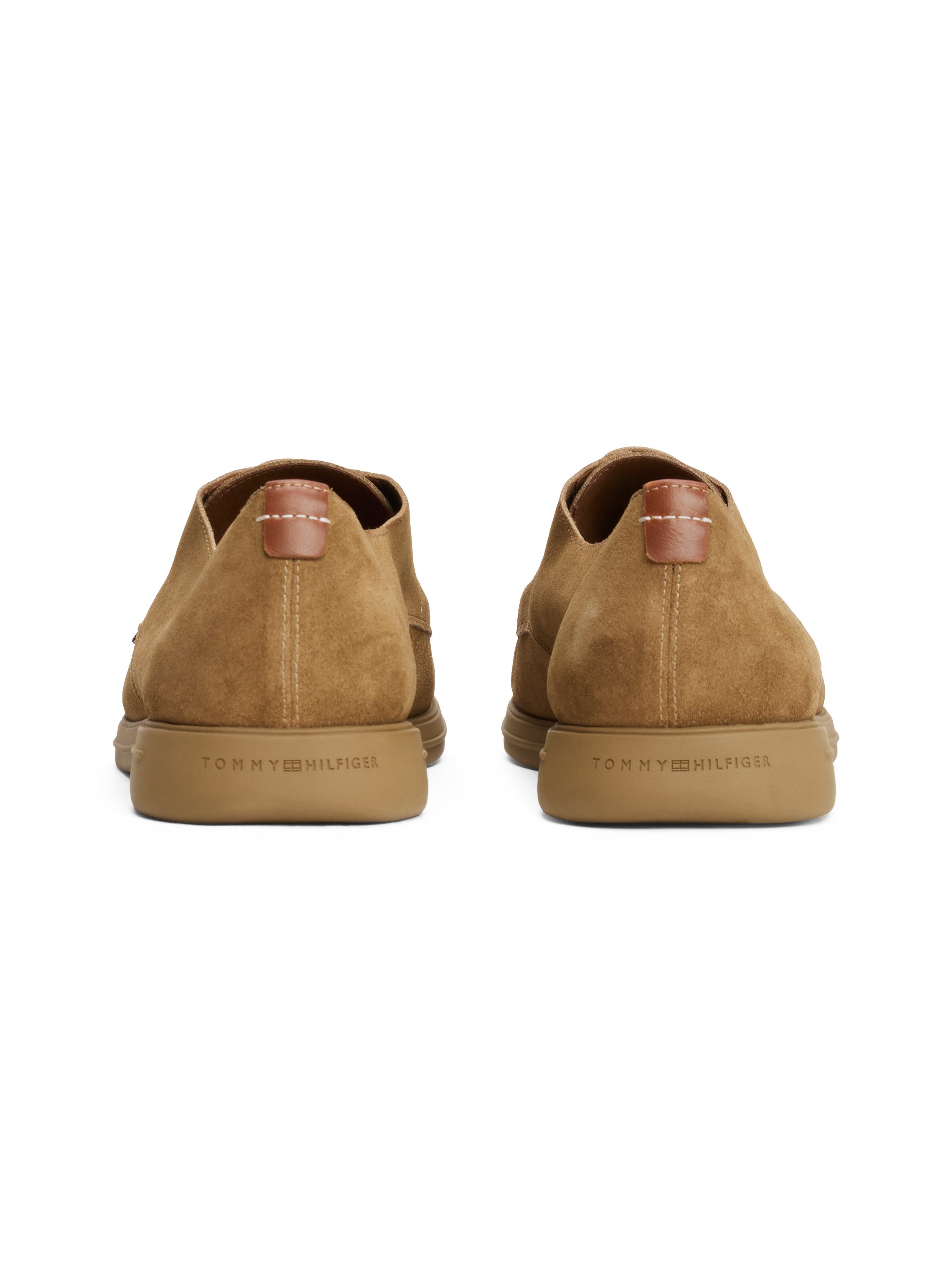Tommy Hilfiger TOMMY HILFIGER SUEDE MOC T DERBY Schnürschuh, Schnürschuh, Halbschuh, Businesschuh mit Mokassin-Naht