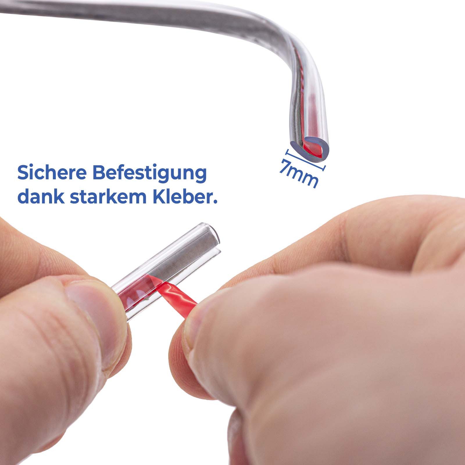 Adapter Universe Ladekantenschutz 2m Auto Türkantenschutz U Form Profil Zier Leiste Schoner 2 Meter