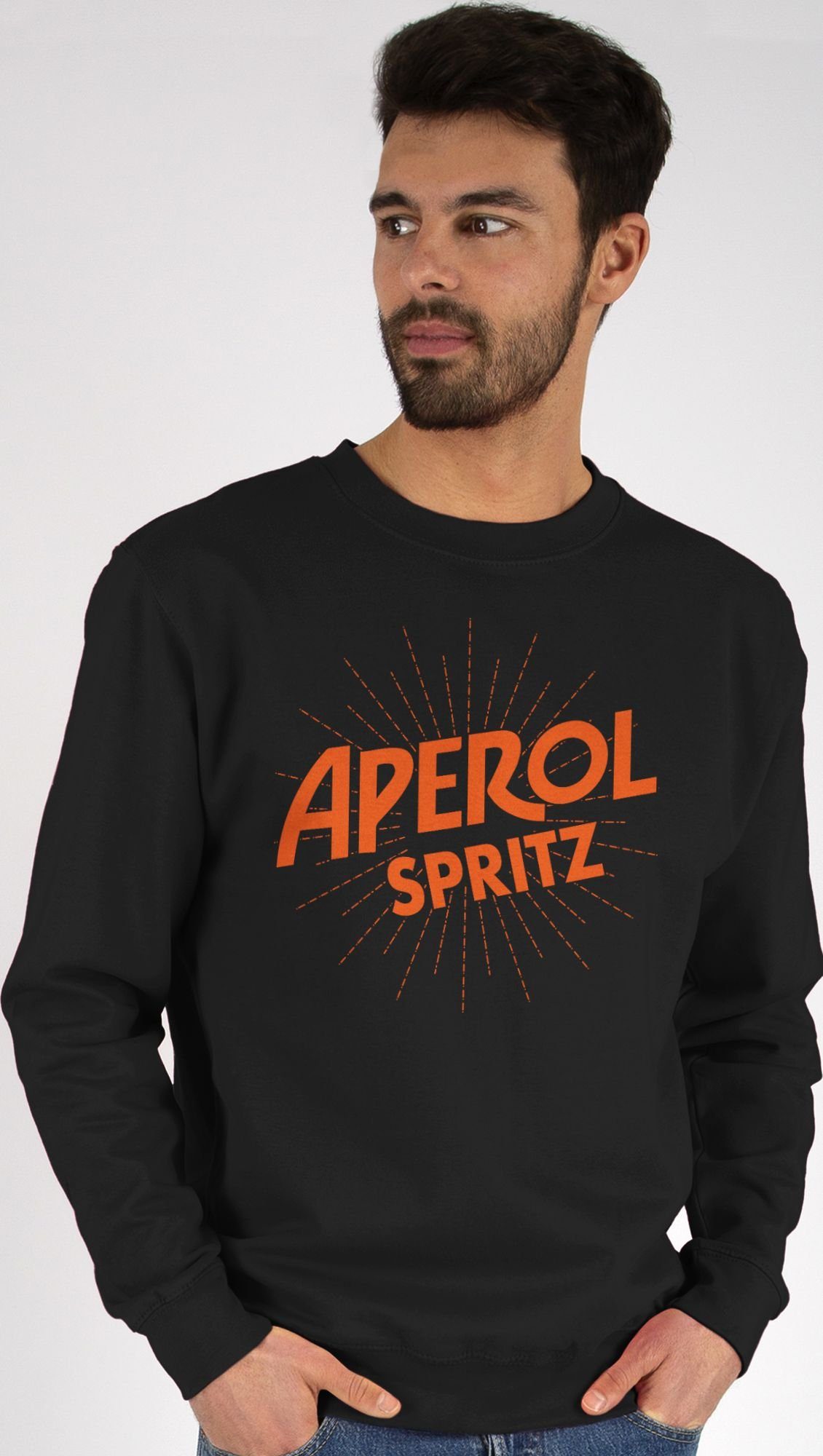 Sweatshirt Aperol Spritz Kostüm I Karneval Kostüm Aperol Spritz