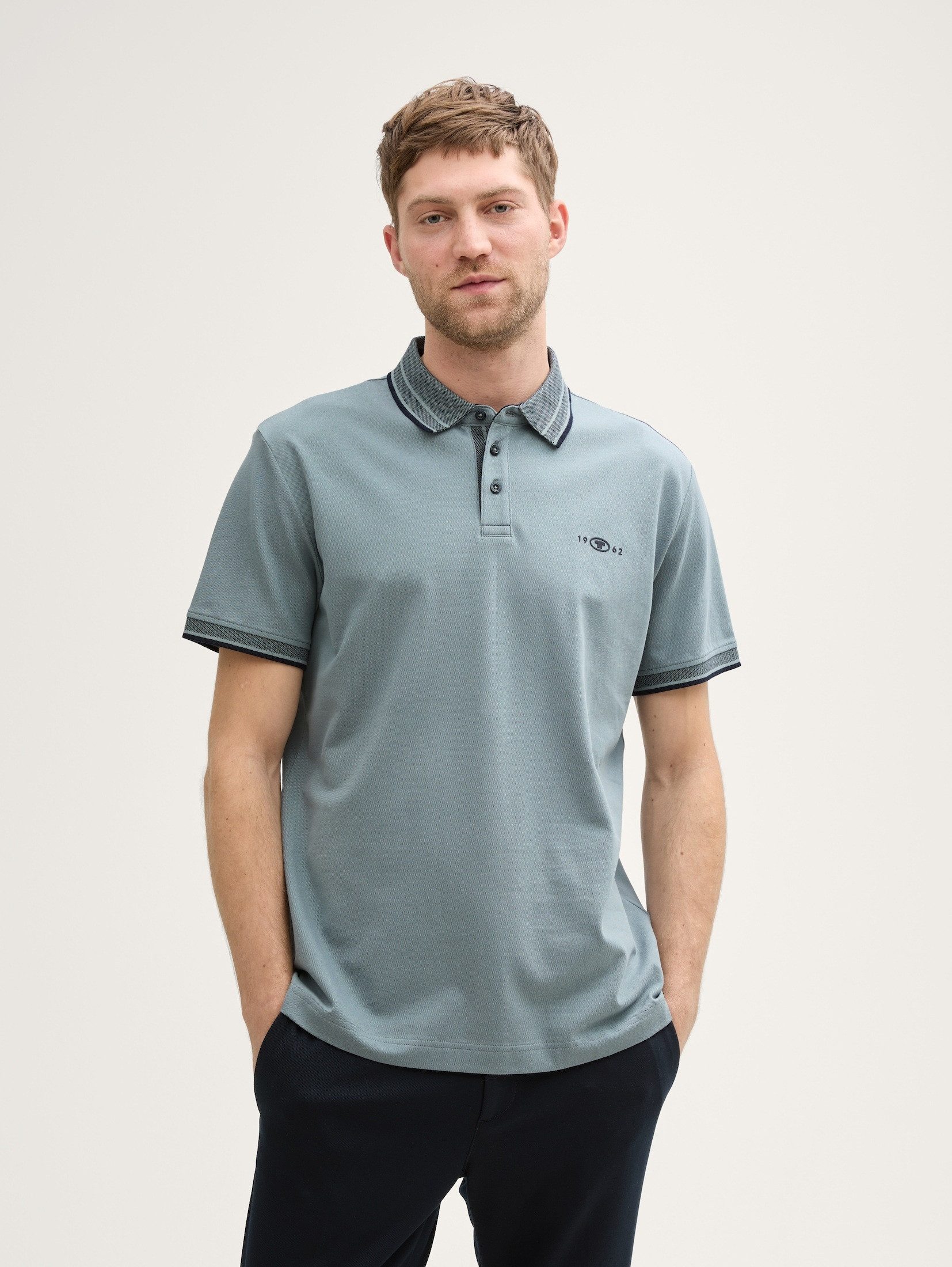 TOM TAILOR Poloshirt mit Logo Stickerei günstig online kaufen