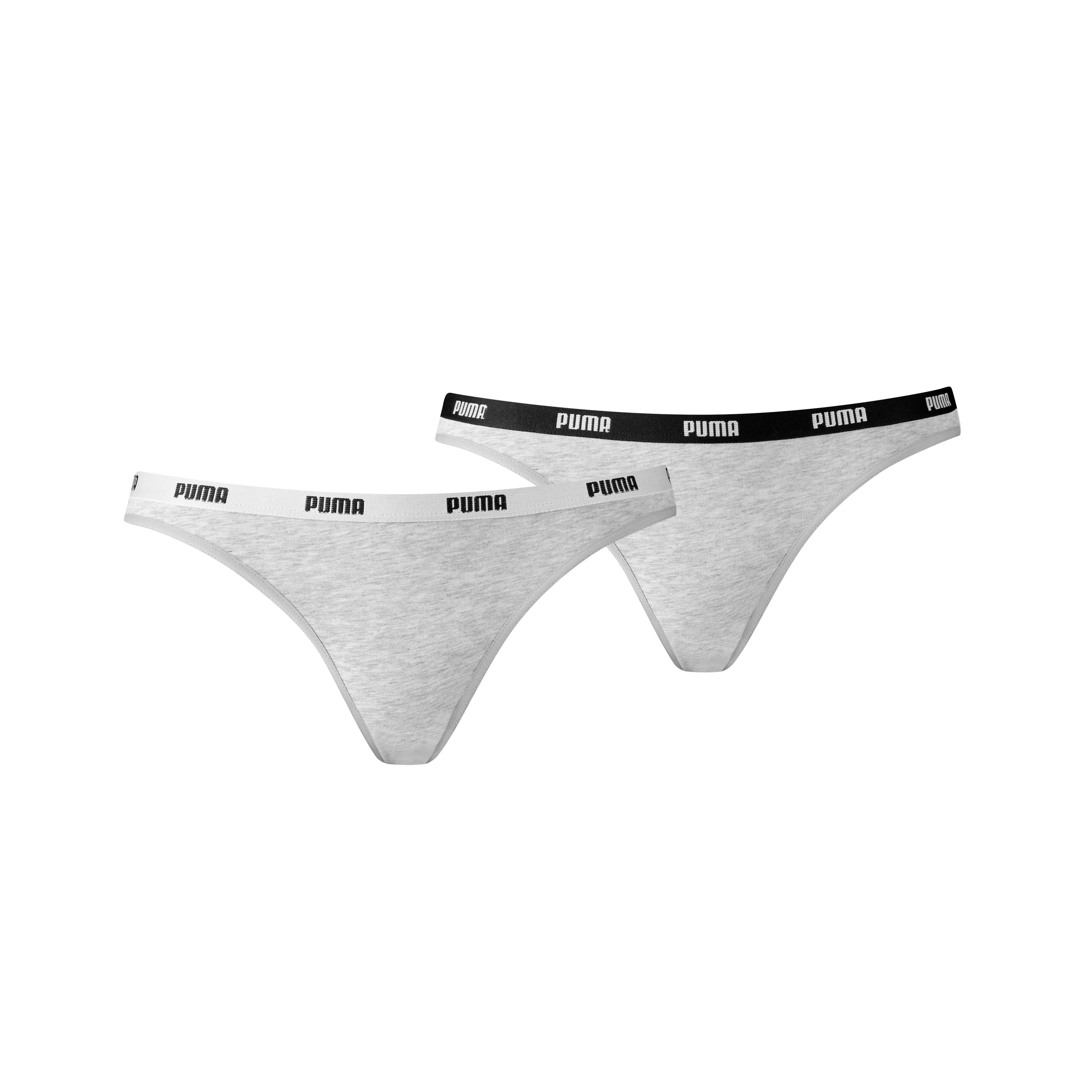 PUMA Bikinislip PUMA WOMEN BIKINI 2P (2er Pack) Low-Rise Design, flache Näh günstig online kaufen
