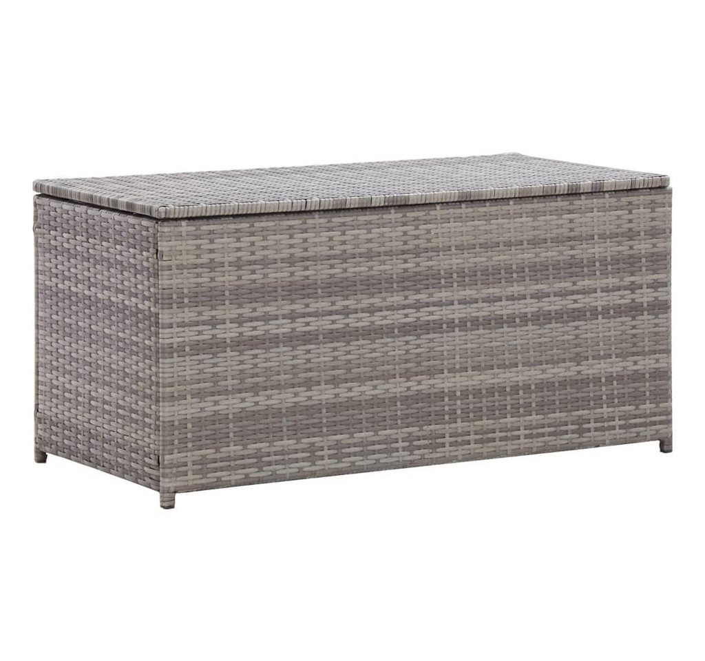 Thumbnail - furnicato Gartenbox Poly Rattan 100x50x50 cm Grau (1 St)