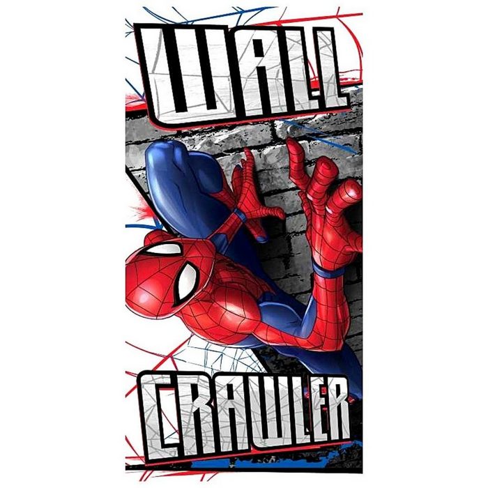 Spiderman Badetuch Marvel Mikrofaser Jungen Strandtuch 70 x 140 cm
