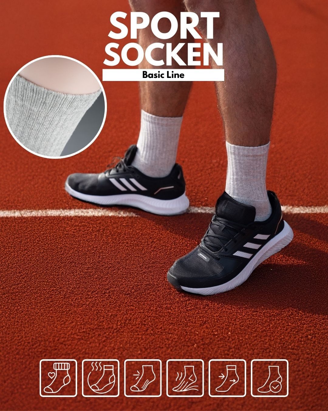 sockenkauf24 Sportsocken 10 Paar Tennissocken Damen günstig online kaufen