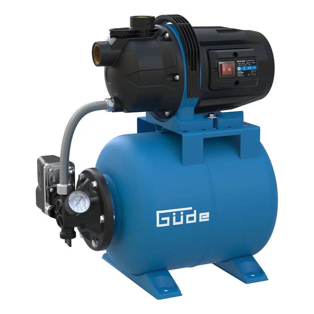 Güde Hauswasserwerk HWW 6035, 19 Liter Kessel, 3200 l-h