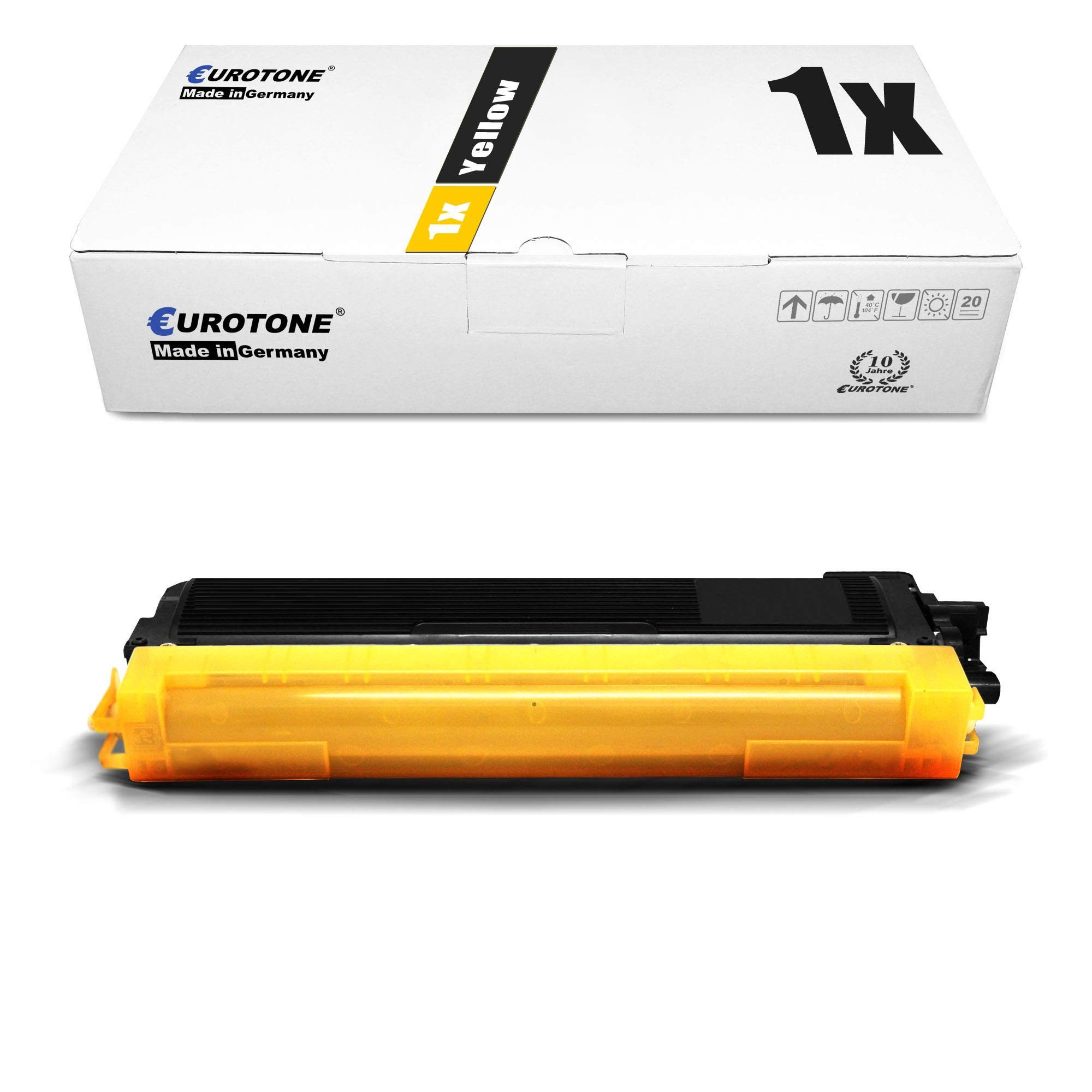Eurotone Tonerkartusche TN230, TN230Y, (Einzelpack, 1-St., Lieferumfang: 1er-Pack in Gelb Toner in Gelb), Eurotone Toner TN230, TN230Y, 1er-Pack in Gelb, Gelb