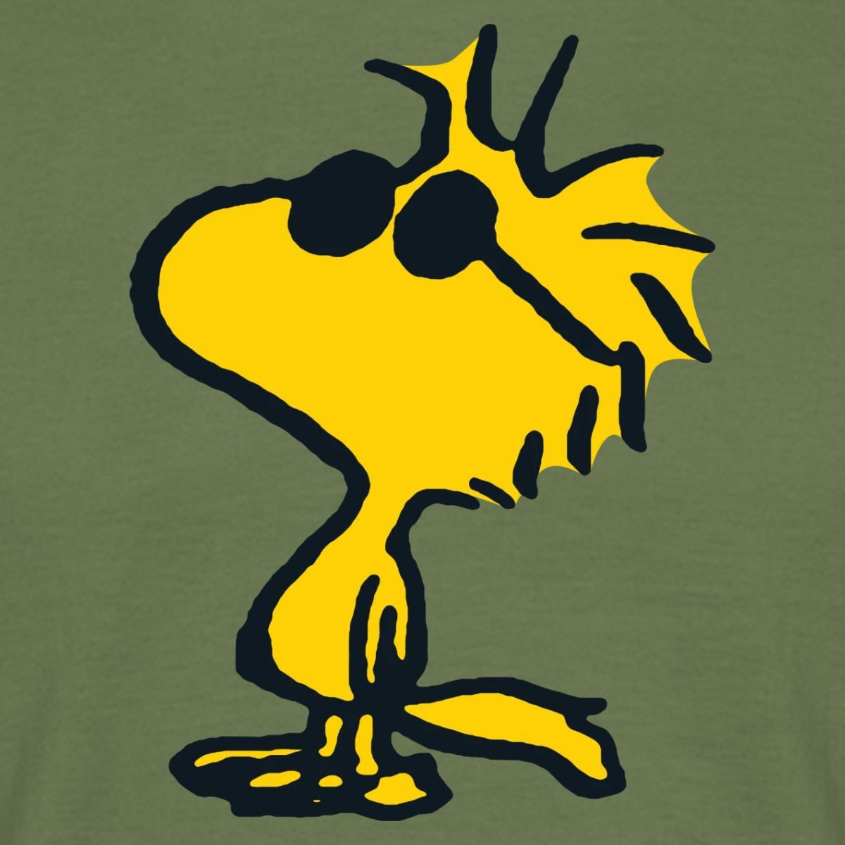 Spreadshirt T-Shirt Peanuts Woodstock Sonnenbrille Cool Männer T-Shirt (1-tlg)