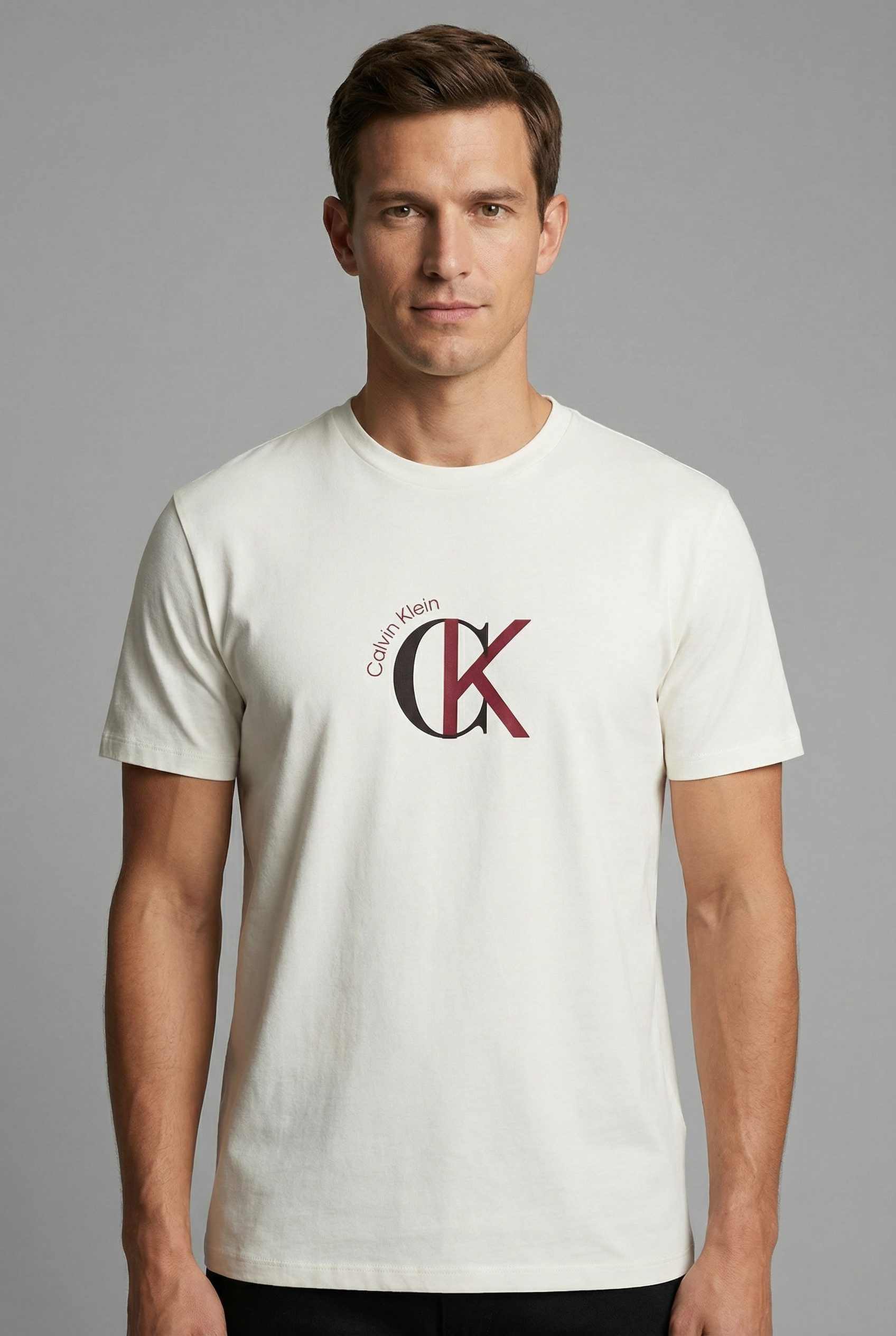 Calvin Klein Jeans T-Shirt Regular fit mit Rundhalsausschnitt günstig online kaufen