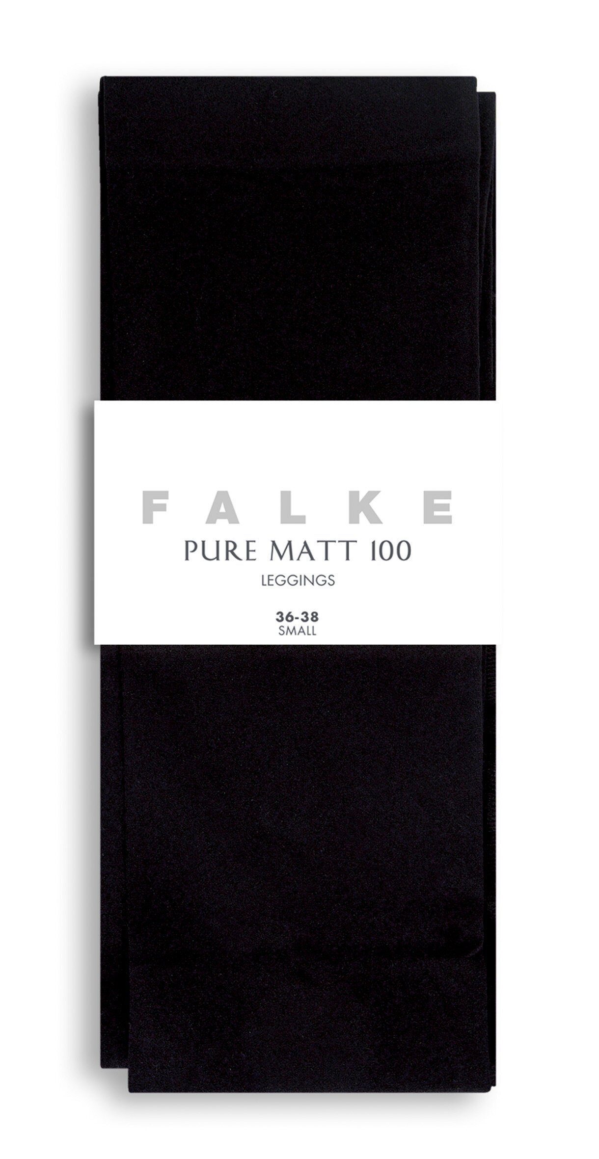 & Pure FALKE (1 DEN Feinstrumpfleggings marine 100 matt Matt blickdicht (6179) St)