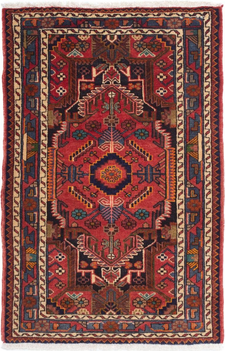 Orientteppich Tuyserkan 83x126 Handgeknüpfter Orientteppich / Höhe: Trading, 10 Nain Perserteppich, mm rechteckig