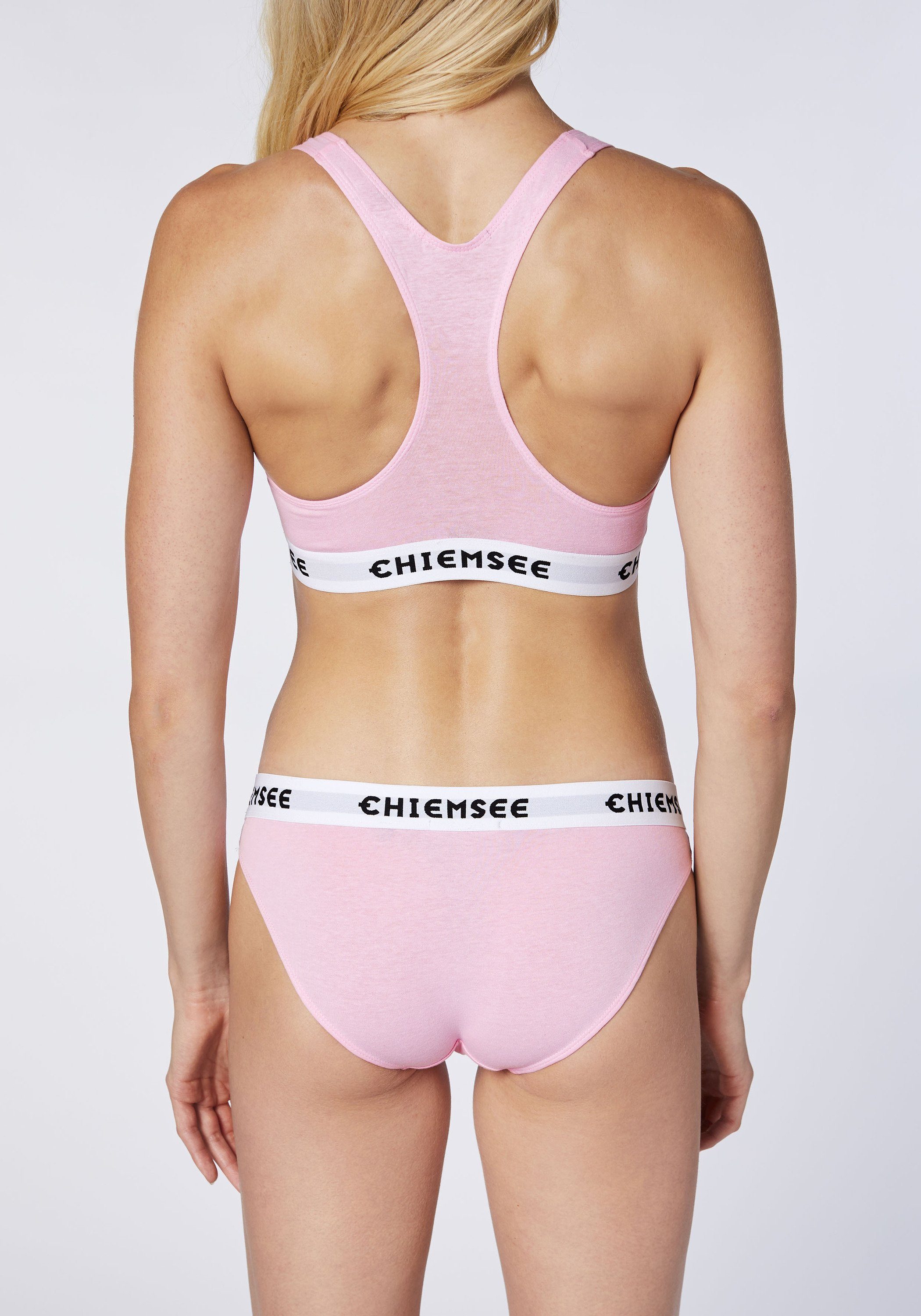 Logos Chiemsee Light (Set) 2 Sport-BH Bustier mit Pink/White 2er-Pack