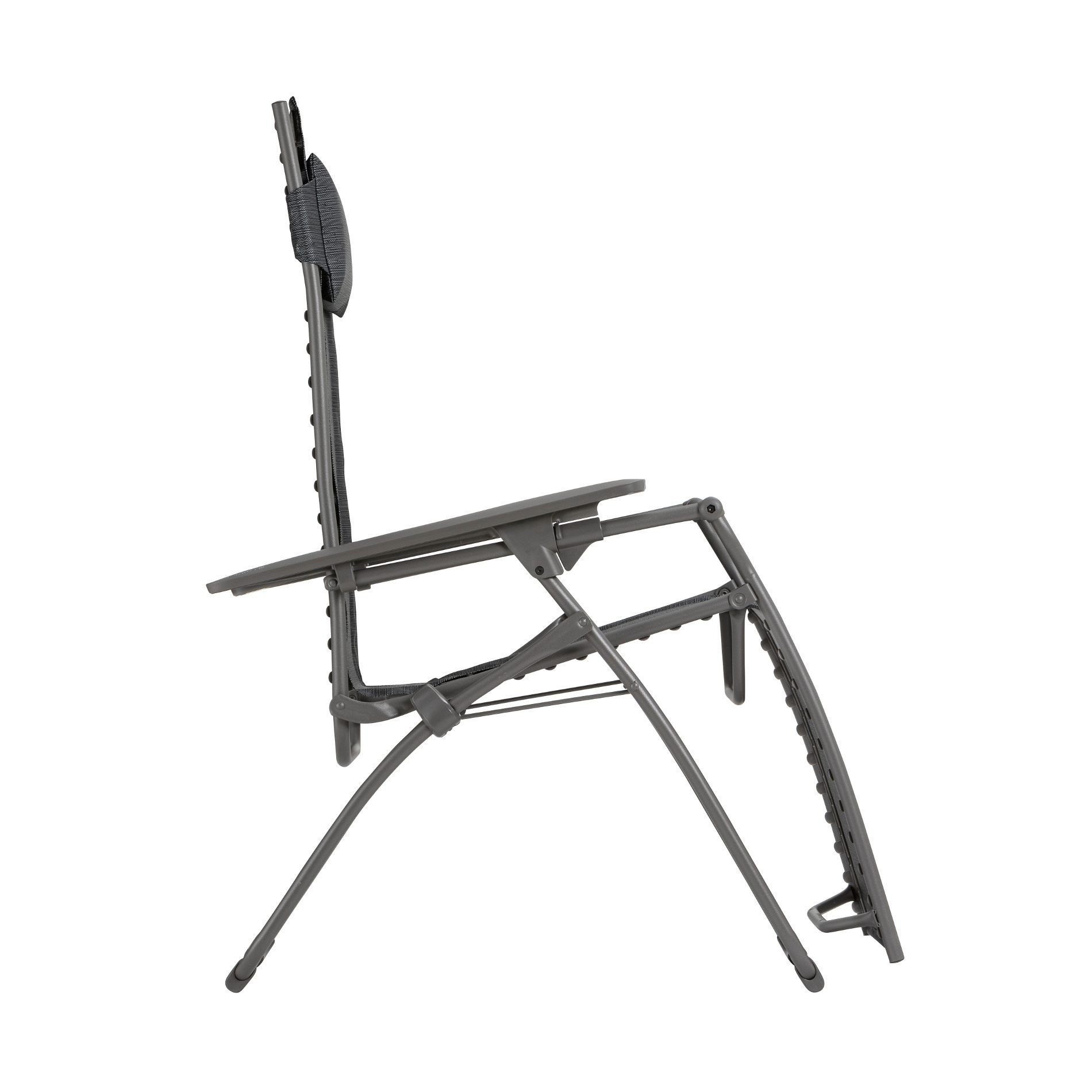 Lafuma Mobilier Gartenstuhl Evolution (Multipositions-Relaxsessel, Liegestuhl, Gartenliege), Zero-Gravity-Relaxliege, patentiertes Clip-System, ergonomisch