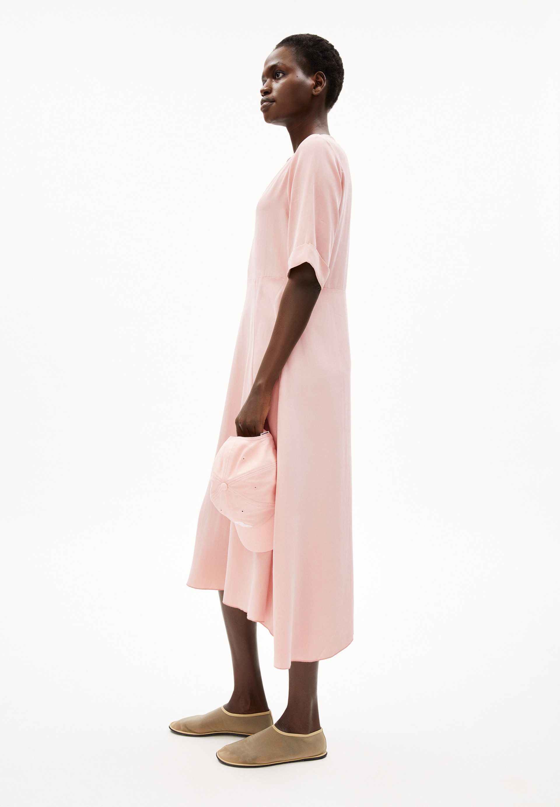 Armedangels Midikleid VAALI Webkleid aus TENCEL™ Lyocell Regular Fit Webkle günstig online kaufen