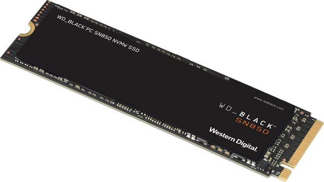 WD_Black »SN850 1TB« interne SSD (1 TB) 7000 MB/S Lesegeschwindigkeit, 5100 MB/S Schreibgeschwindigkeit)