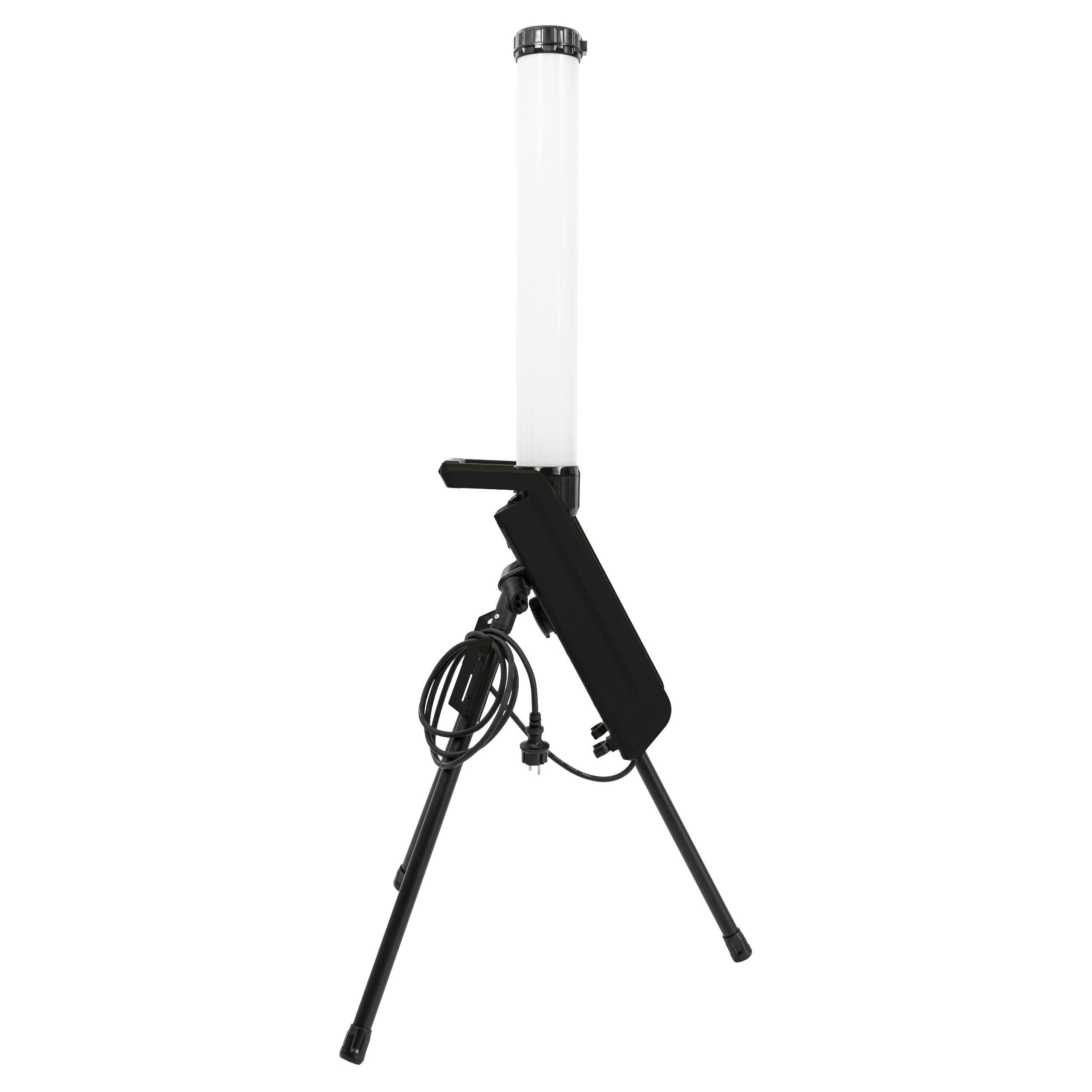 LED's work LED Arbeitsleuchte 0300845 LED-Baustrahler, LED, 360° mit Steckdose 70W kaltweiß IK07 2m Zuleitung IP54