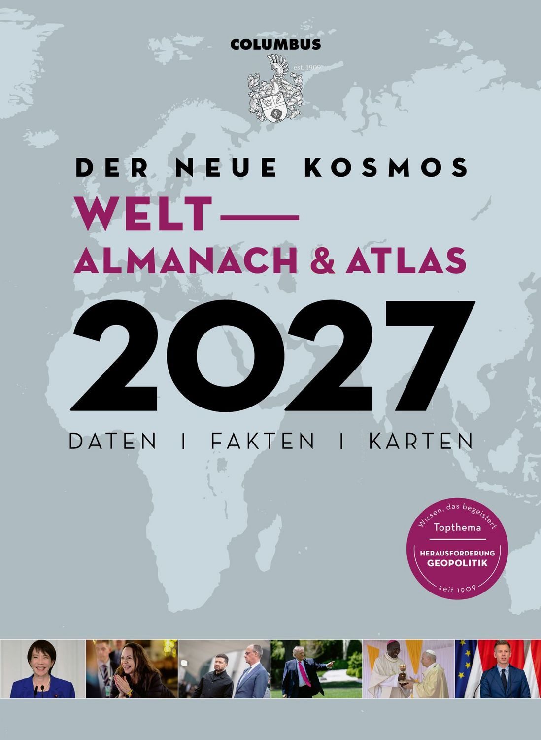 Der neue Kosmos Welt-Almanach & Atlas 2027 / COLUMBUS Verlag GmbH & Co. KG