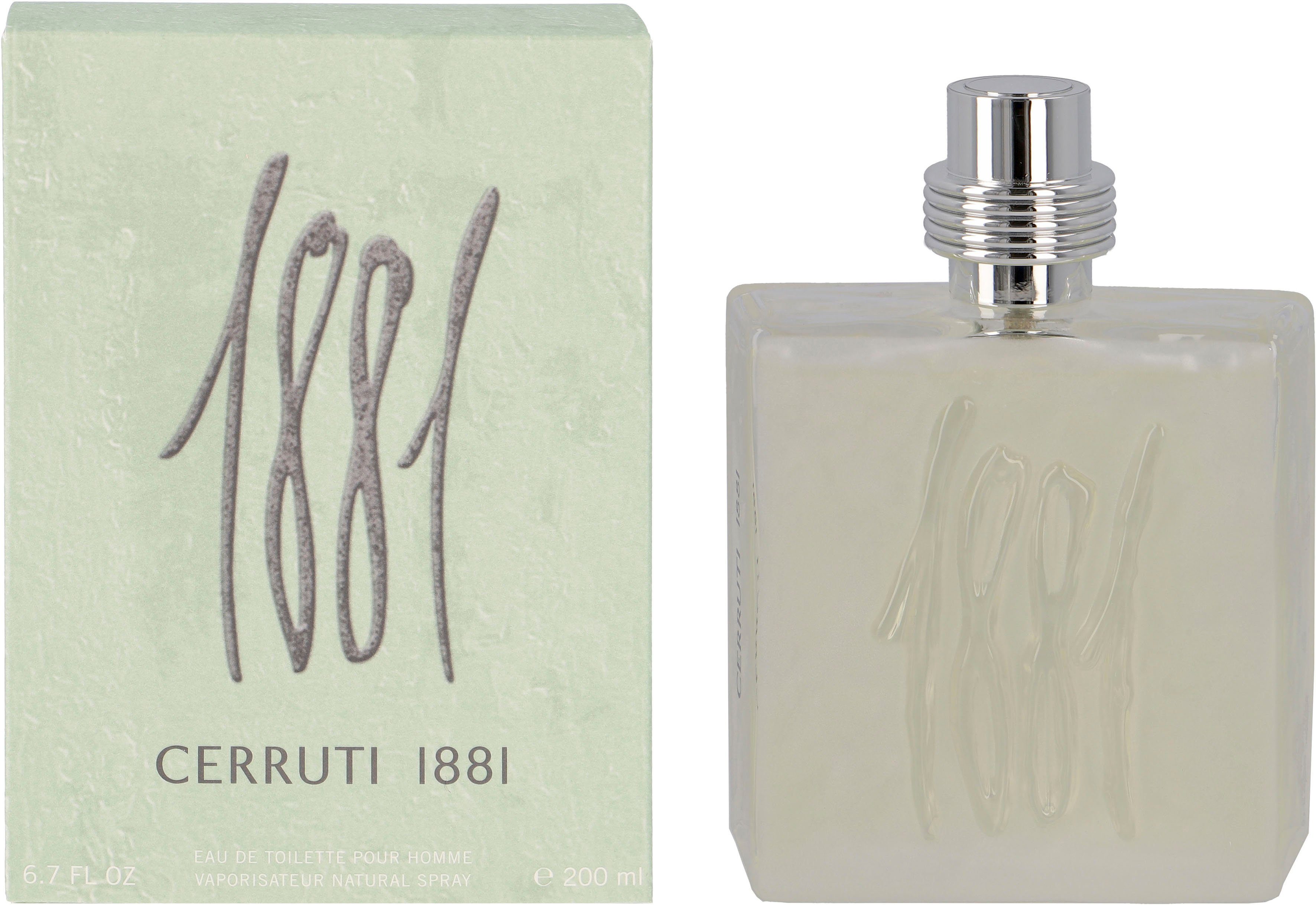 CERRUTI Eau de Toilette Cerruti 1881 Homme, mit würzigen Kräutern in der Eröffnung