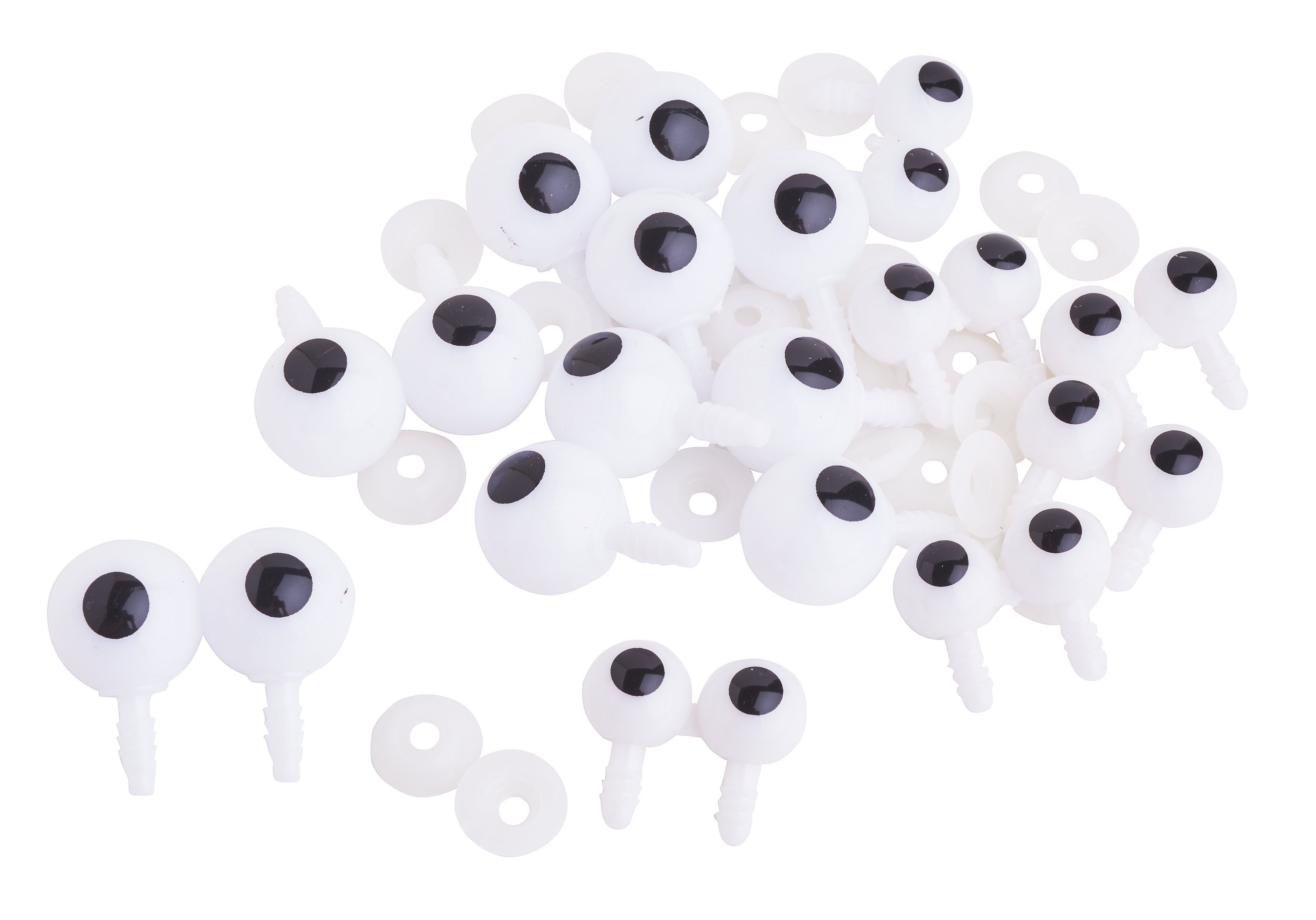 VBS Kuscheltier Große Augen Kuscheltiere, 12 Stück